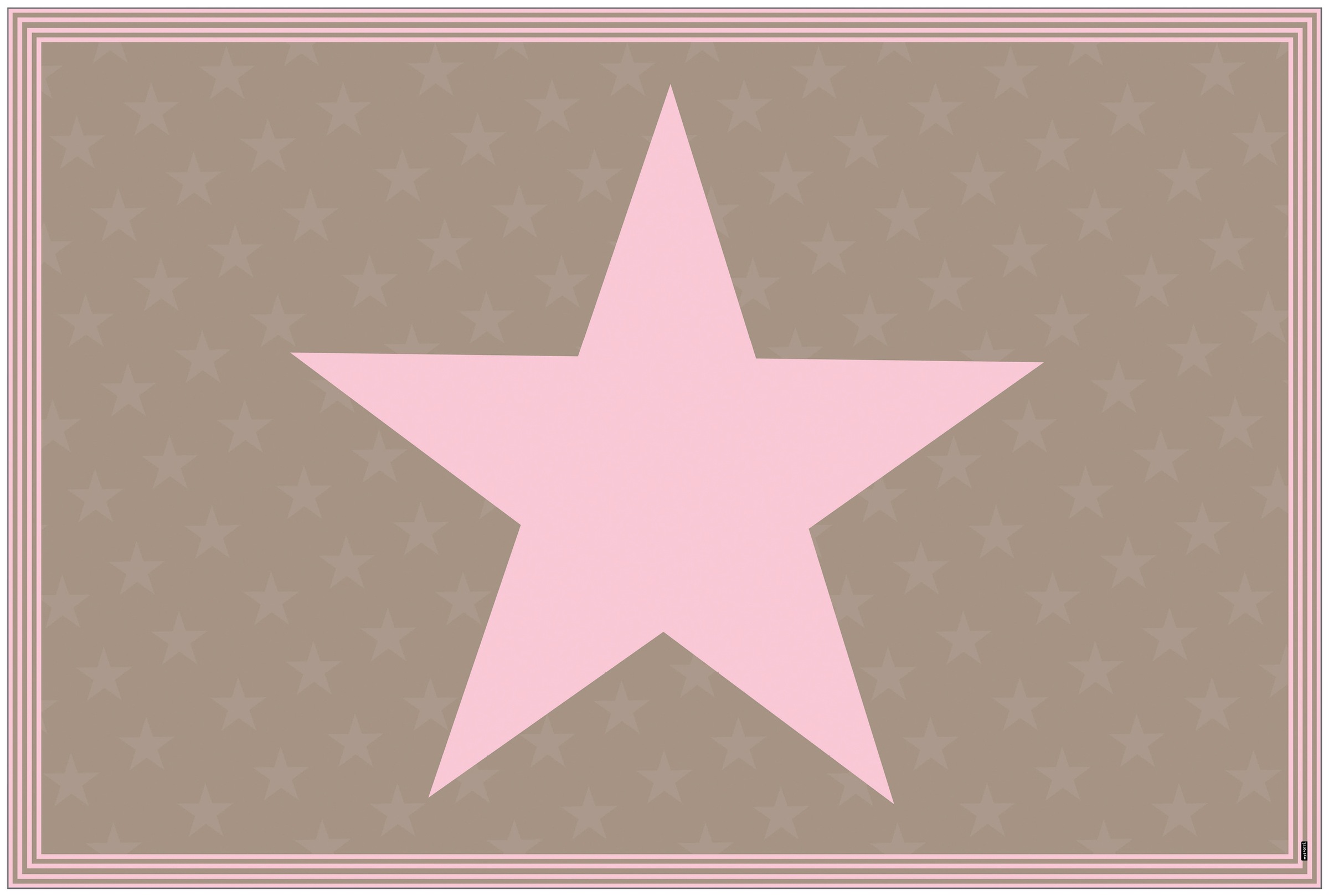 Image of MySpotti Vinylteppich »Buddy Stella Rose«, rechteckig, 0,5 mm Höhe, statisch haftend bei Ackermann Versand Schweiz