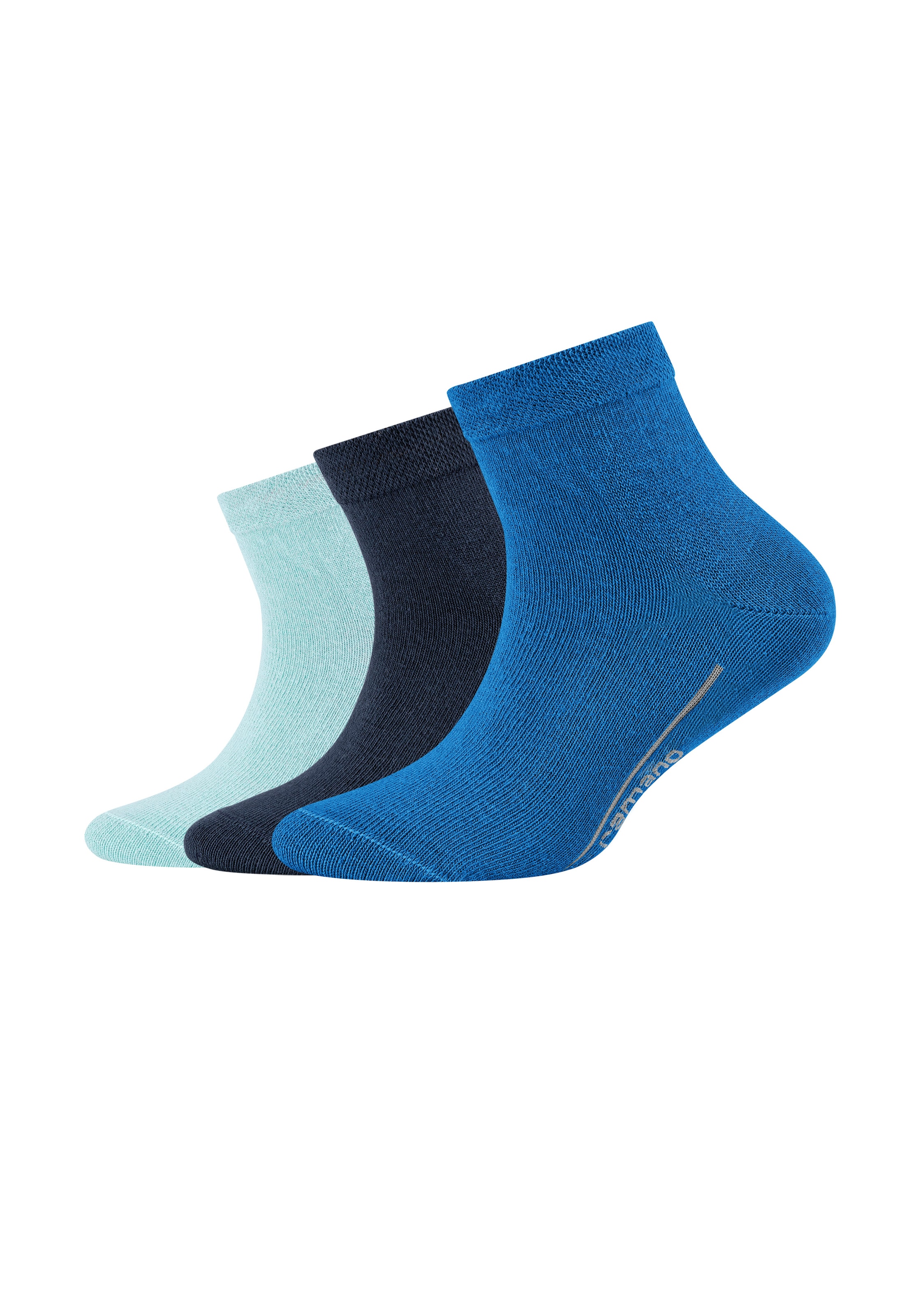 Camano Chaussettes courtes »ca-soft« 7 Paar, 7 Couple tlg. mit verstärktem Fersen- und Zehenbereich