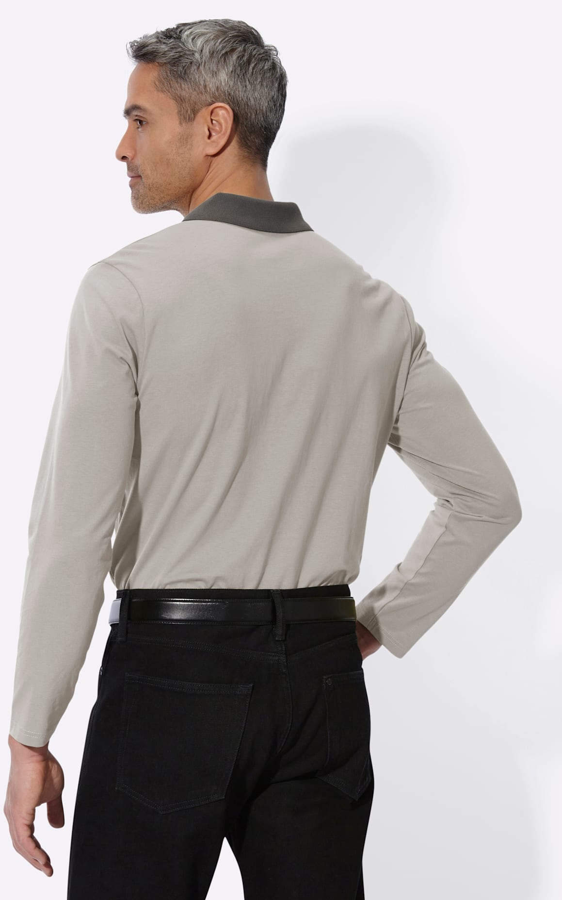 Classic Poloshirt »Langarm-Poloshirt« 1
