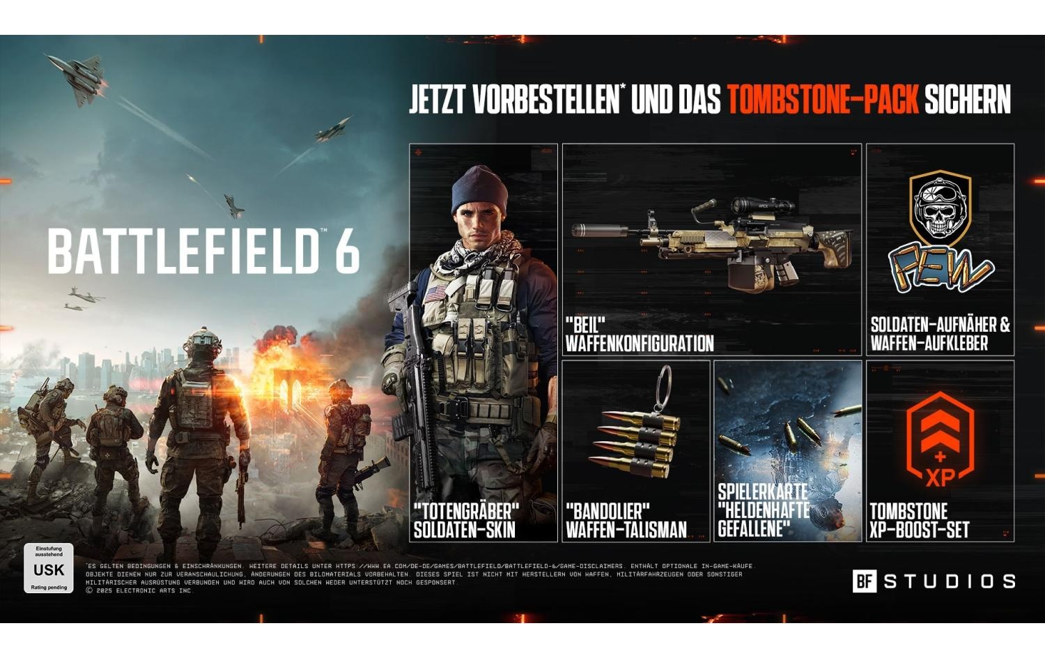Electronic Arts Logiciel de jeu »Arts Battlefield 6«