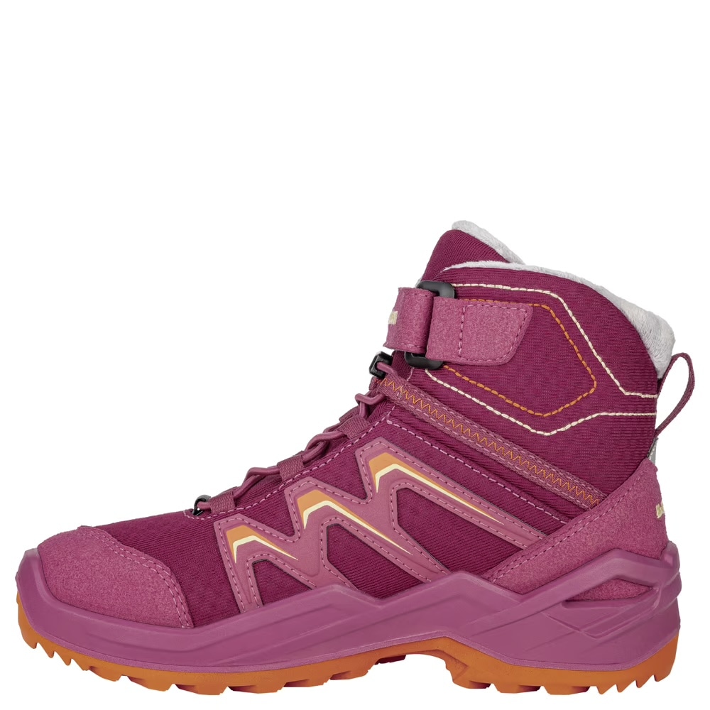 Lowa Winterstiefel »MADDOX WARM GORE-TEX® MID JR«  mit Klettverschluss, profilierte Gummilaufsohle, wasserdicht
