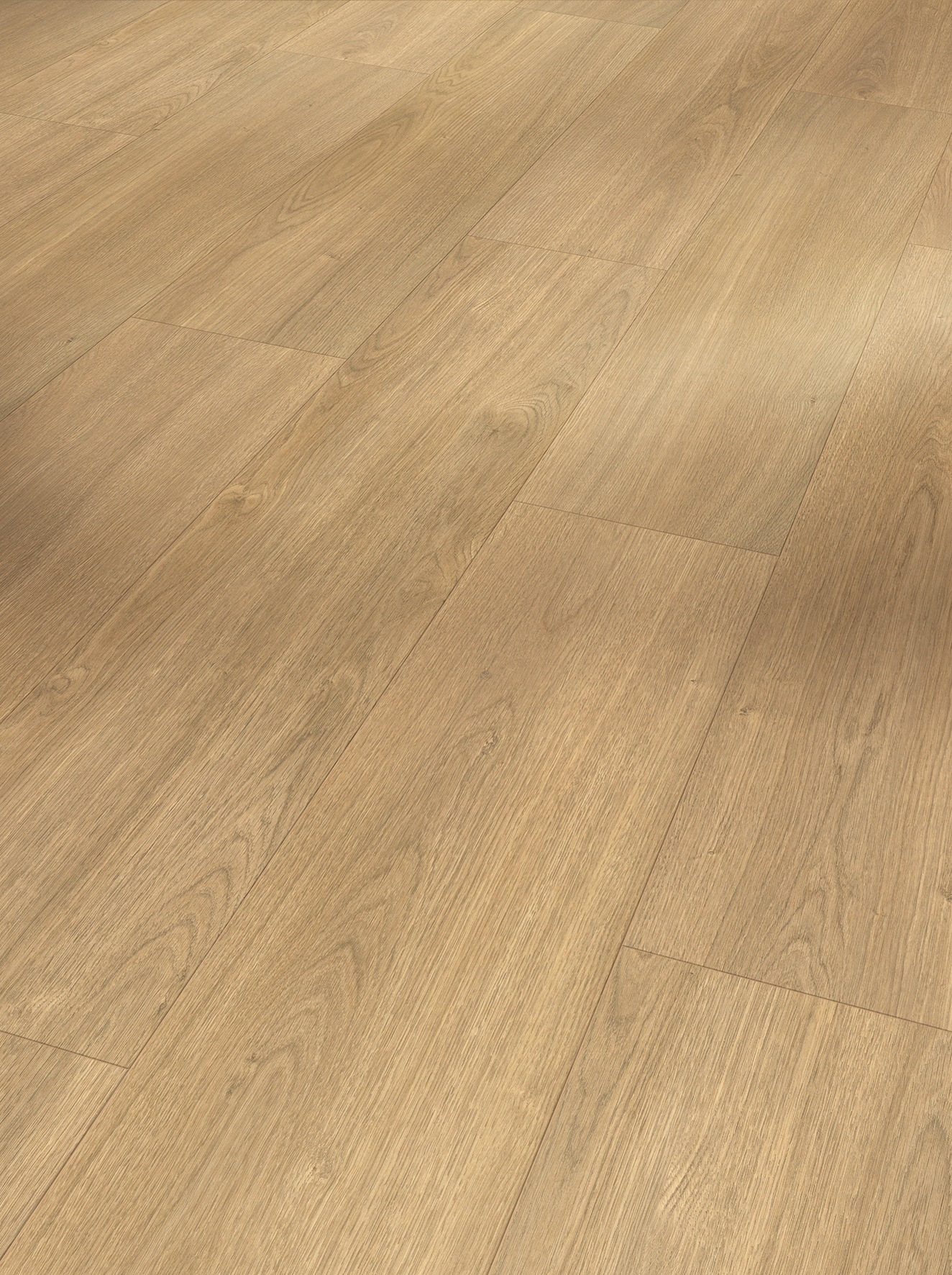 Image of PARADOR Laminat »Basic 600 breite Landhausdiele Eiche Prestige Natur«, (Set), Verlegefläche: 2,19m², matt, für Fussbodenheizung geeignet bei Ackermann Versand Schweiz