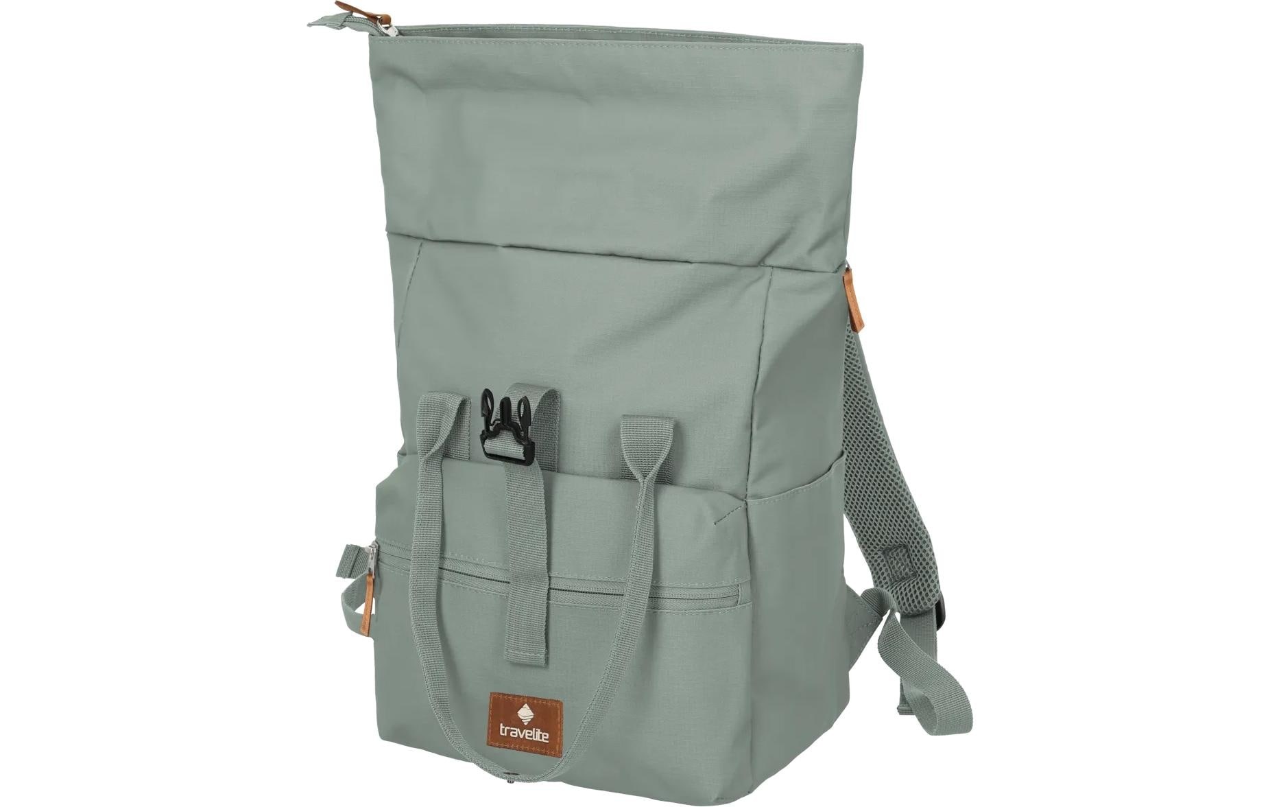 travelite Freizeitrucksack »Basics Short Handle Rollup 11 l«