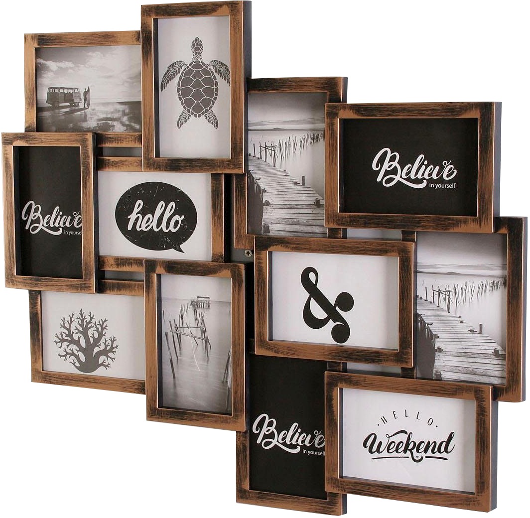 Image of Home affaire Bilderrahmen Collage, Fotorahmen, Bildformat 10x15 cm-Staffelbilderrahmen bei Ackermann Versand Schweiz