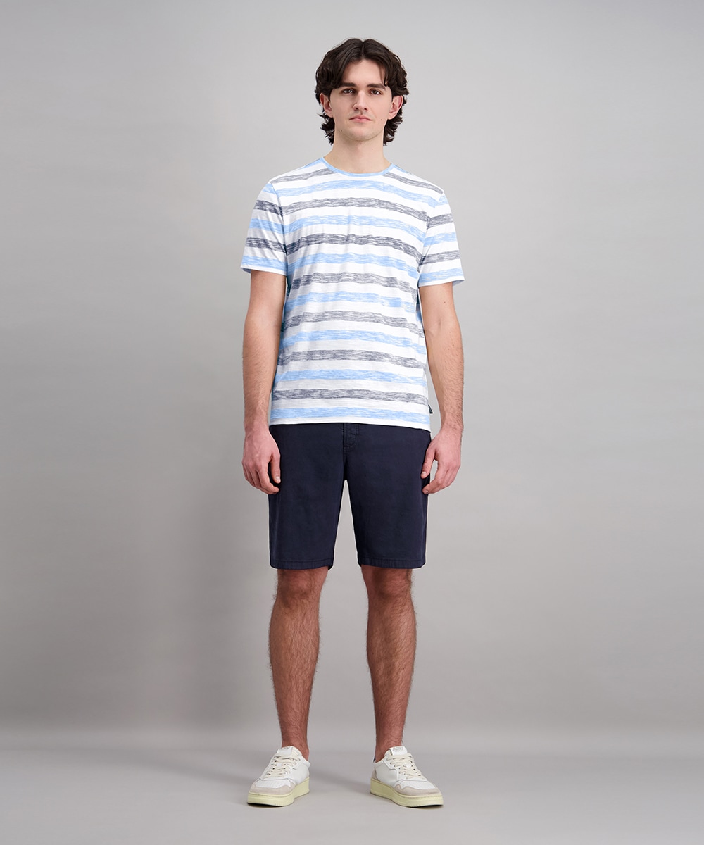 Pioneer Authentic Jeans T-shirt »RH T-Shirt Ringel slub yarn« avec motif rayé