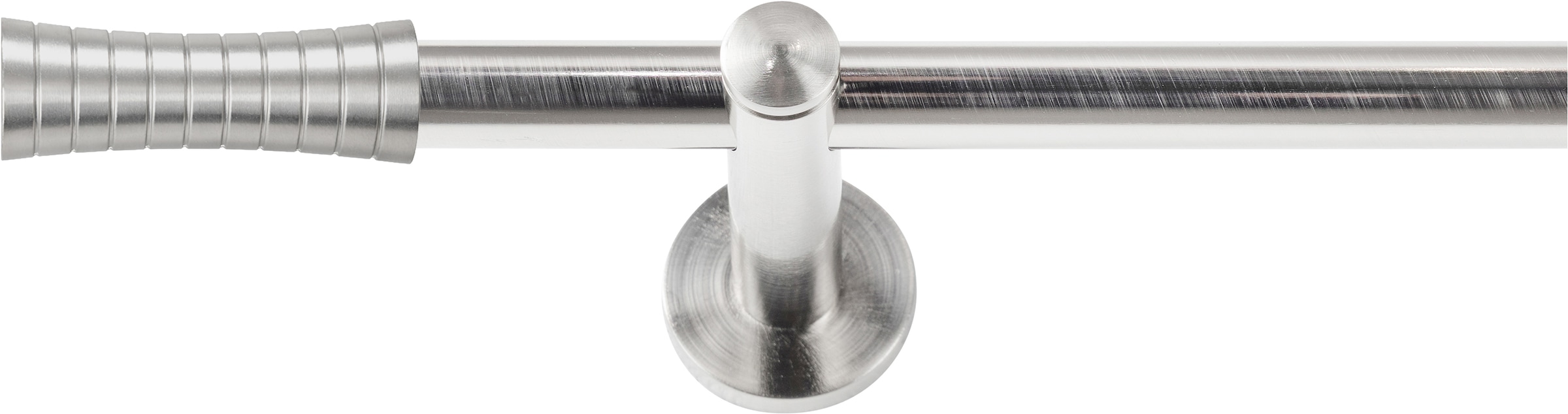 Image of SN DECO GROUP Gardinenstange "Gardinenstange Nancy Ø 19 mm, 1-läufig, Fixmass, verschraubt" Ø 19 mm Fixmass;kürzbar