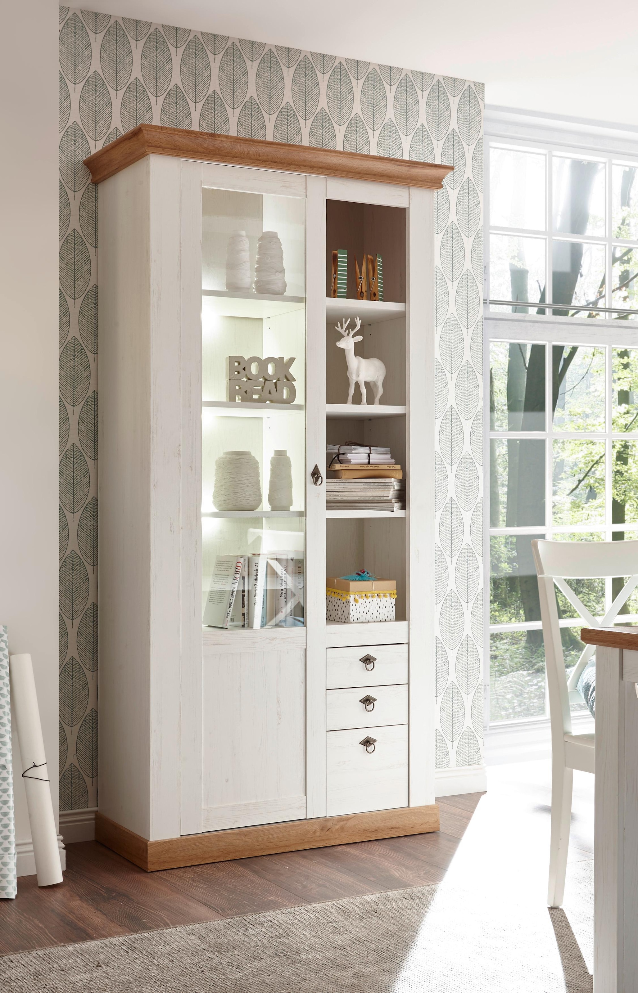Image of Home affaire Vitrine "Cremona" Höhe 204 cm