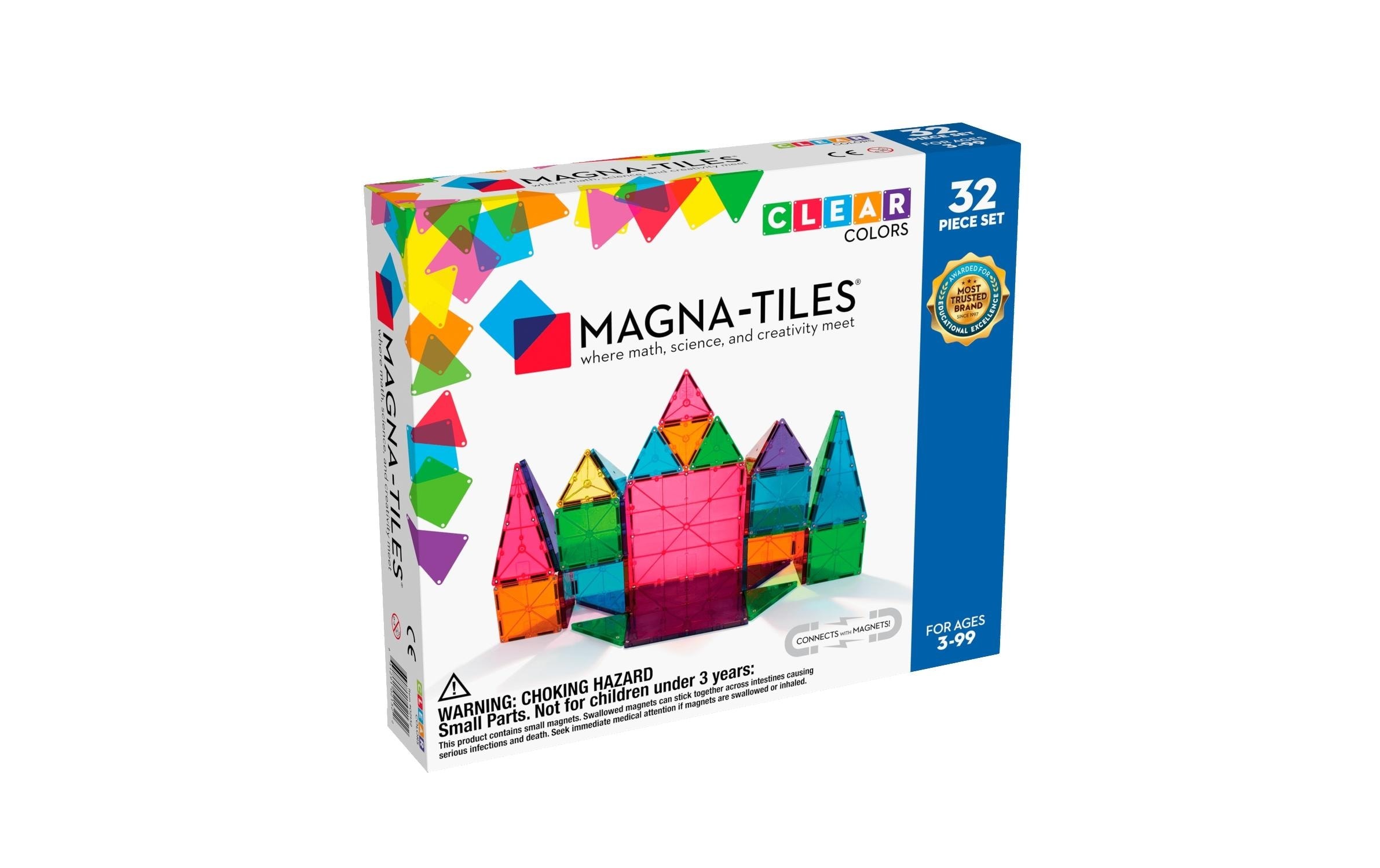 Image of Spielbausteine "Magna-Tiles Classic Set 32-teilig"