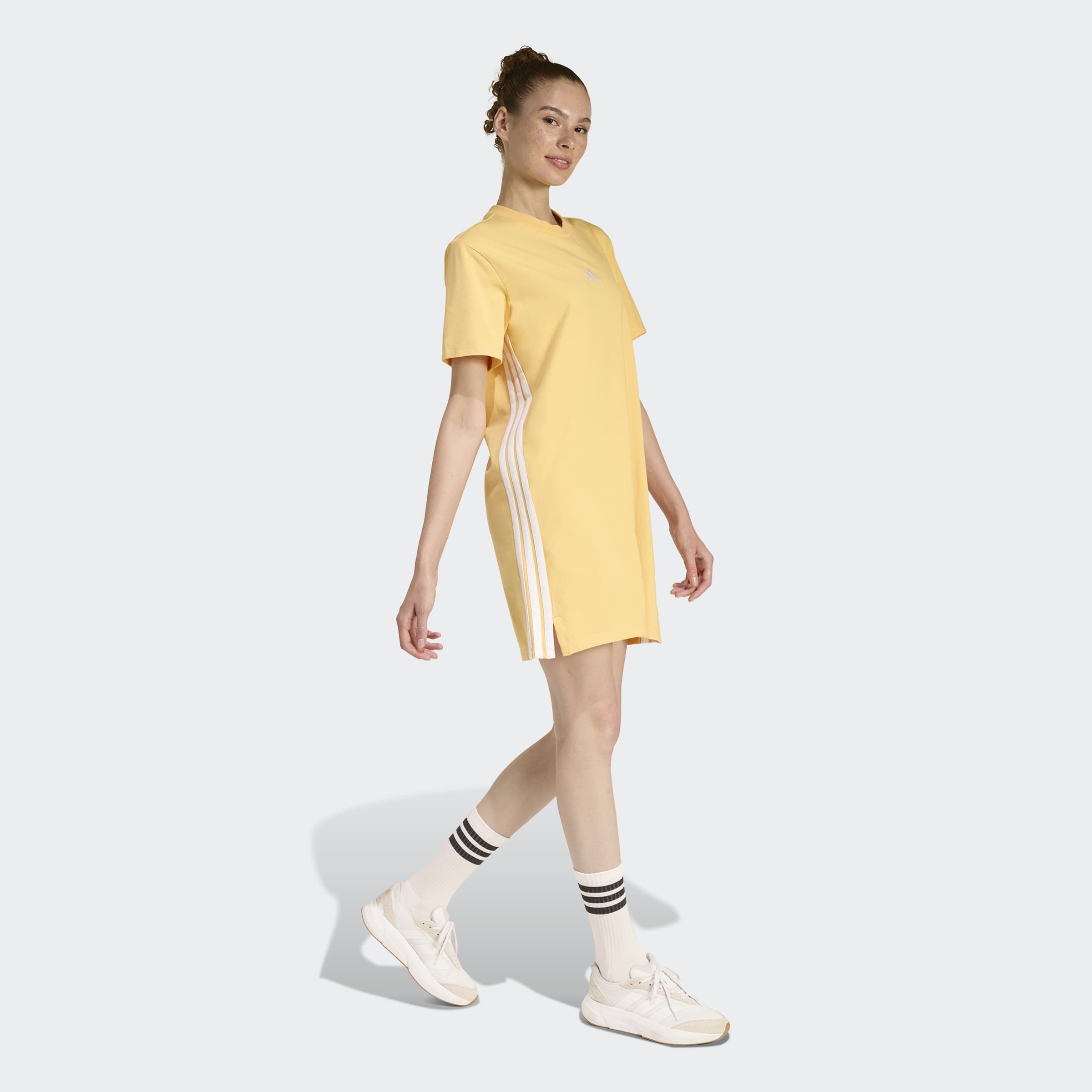 adidas Sportswear Robe t-shirt »ESSENTIALS 3-STREIFEN«