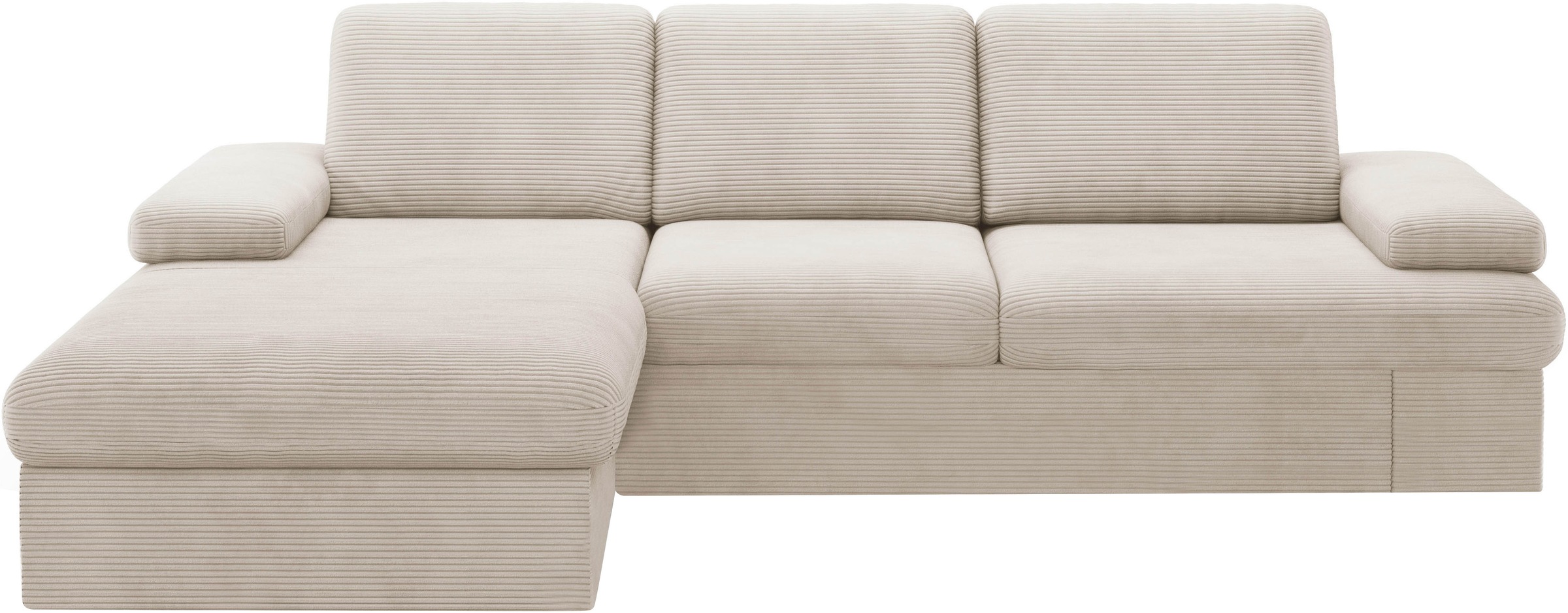 sit&more Ecksofa »Moreno«, mit Armteilverstellung,wahlweise mit Bettfunktion