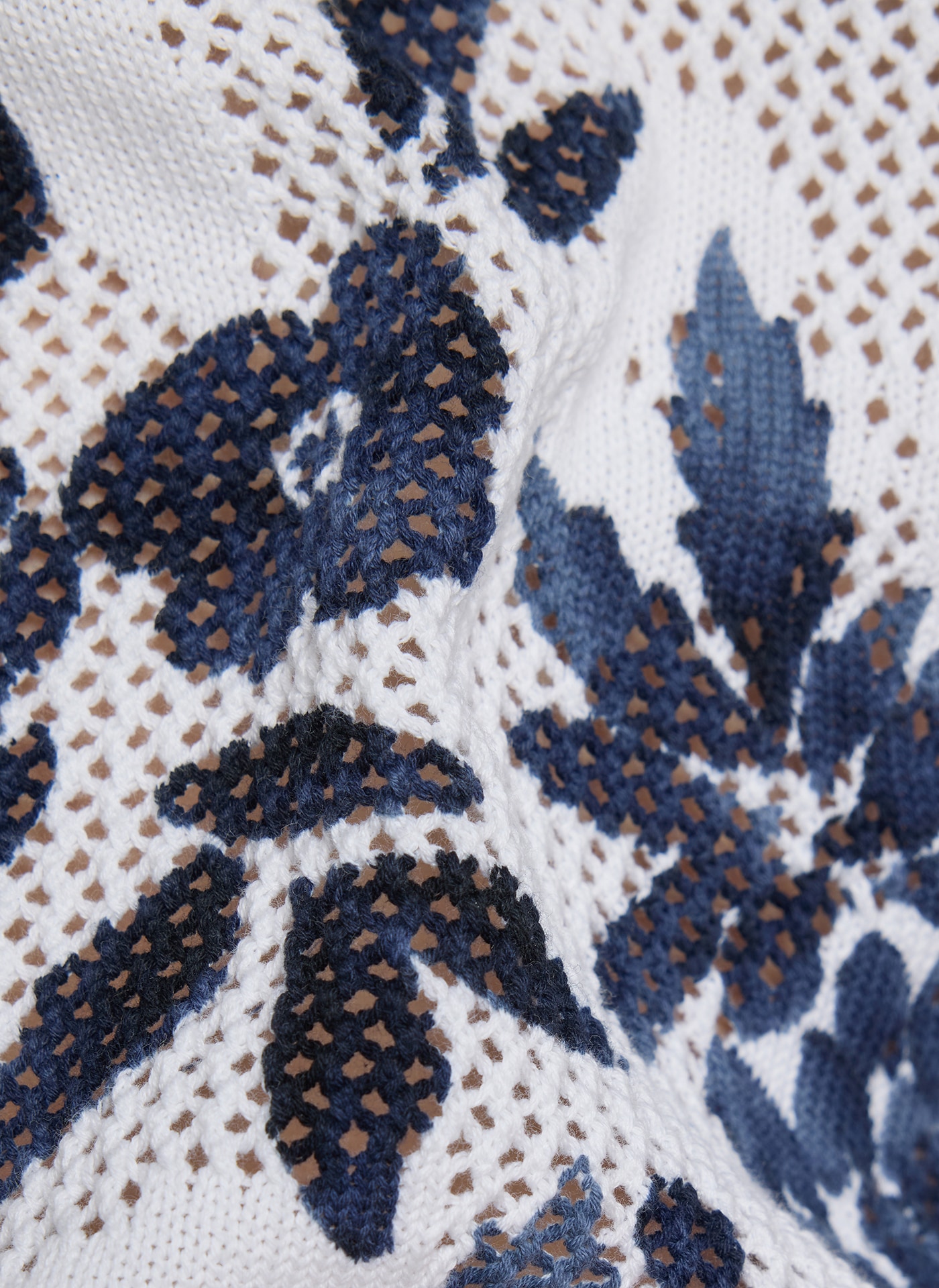 Rabe Pull à manches 3/4 im Häkel-Look