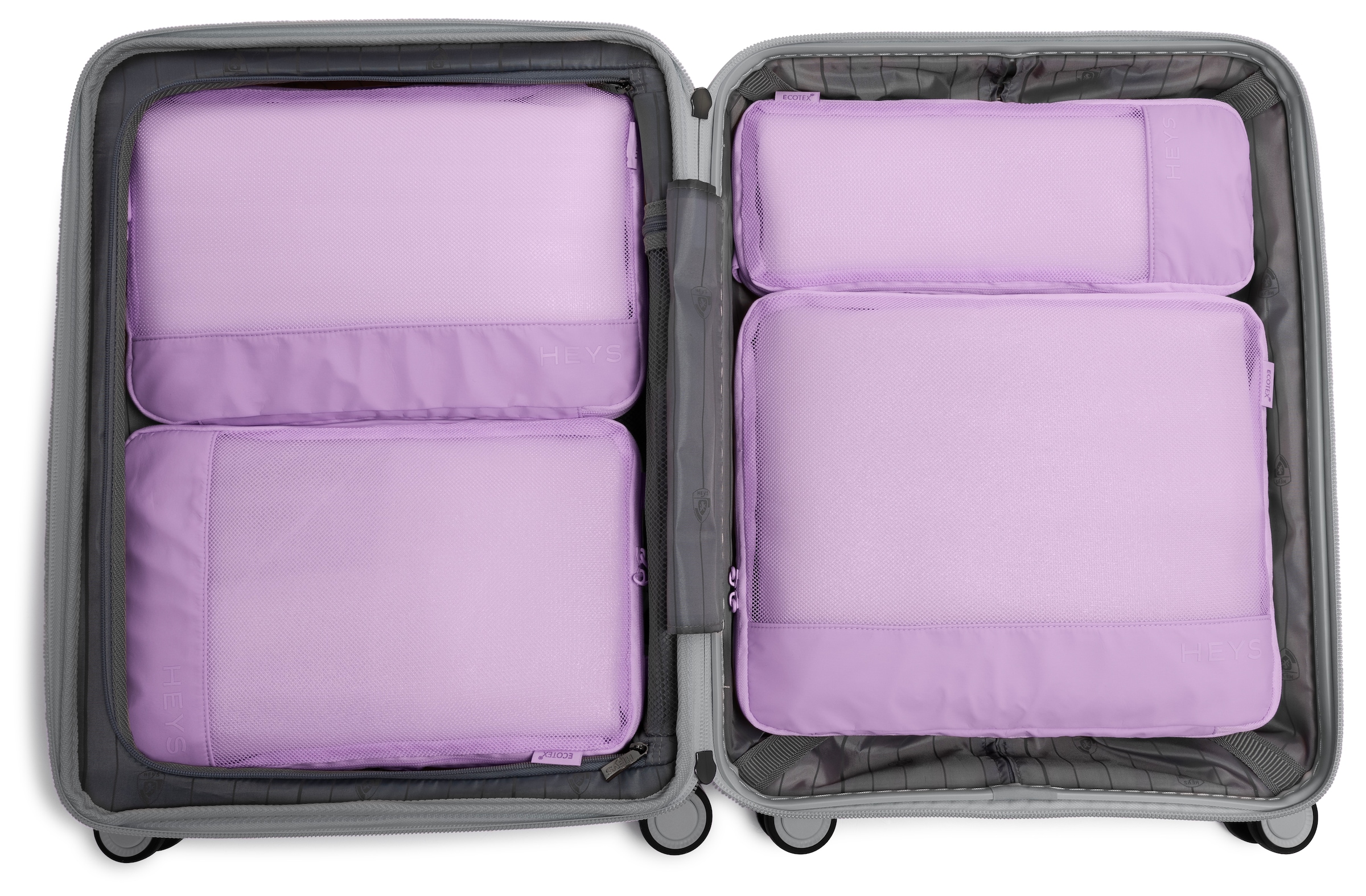 Heys Kofferorganizer »Ecotex Compression Packing Cube« komprimierbare Packwürfel, Packtaschen, Organizer für Koffer