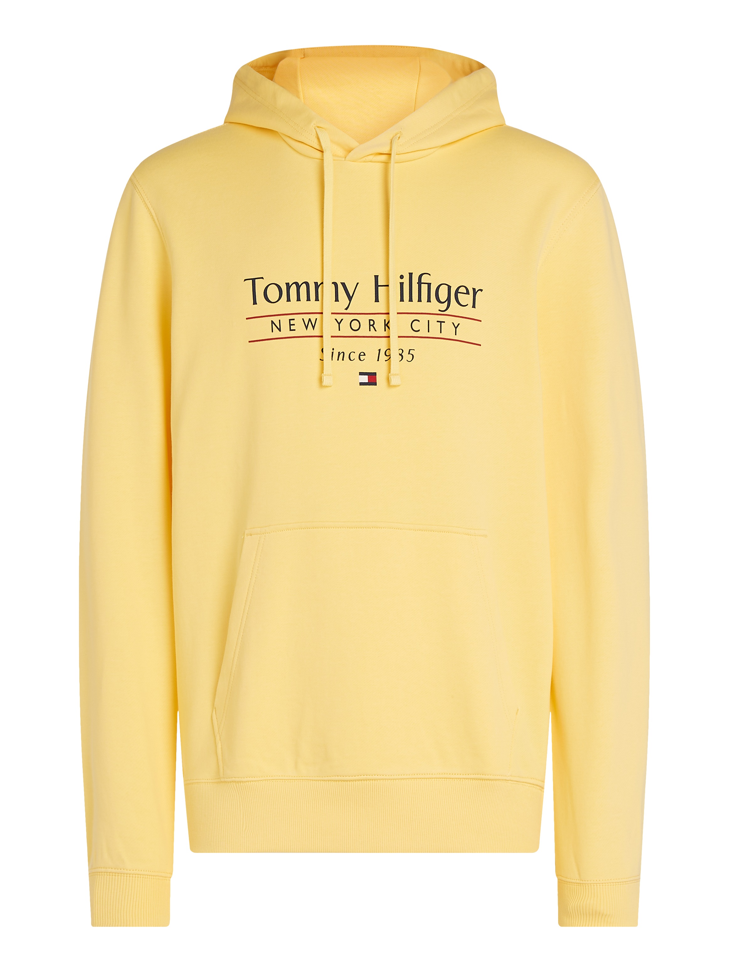 Tommy Hilfiger Hoodie »HILFIGER CENTER STACK HOODY«, mit grossem mehrfarbigen Print