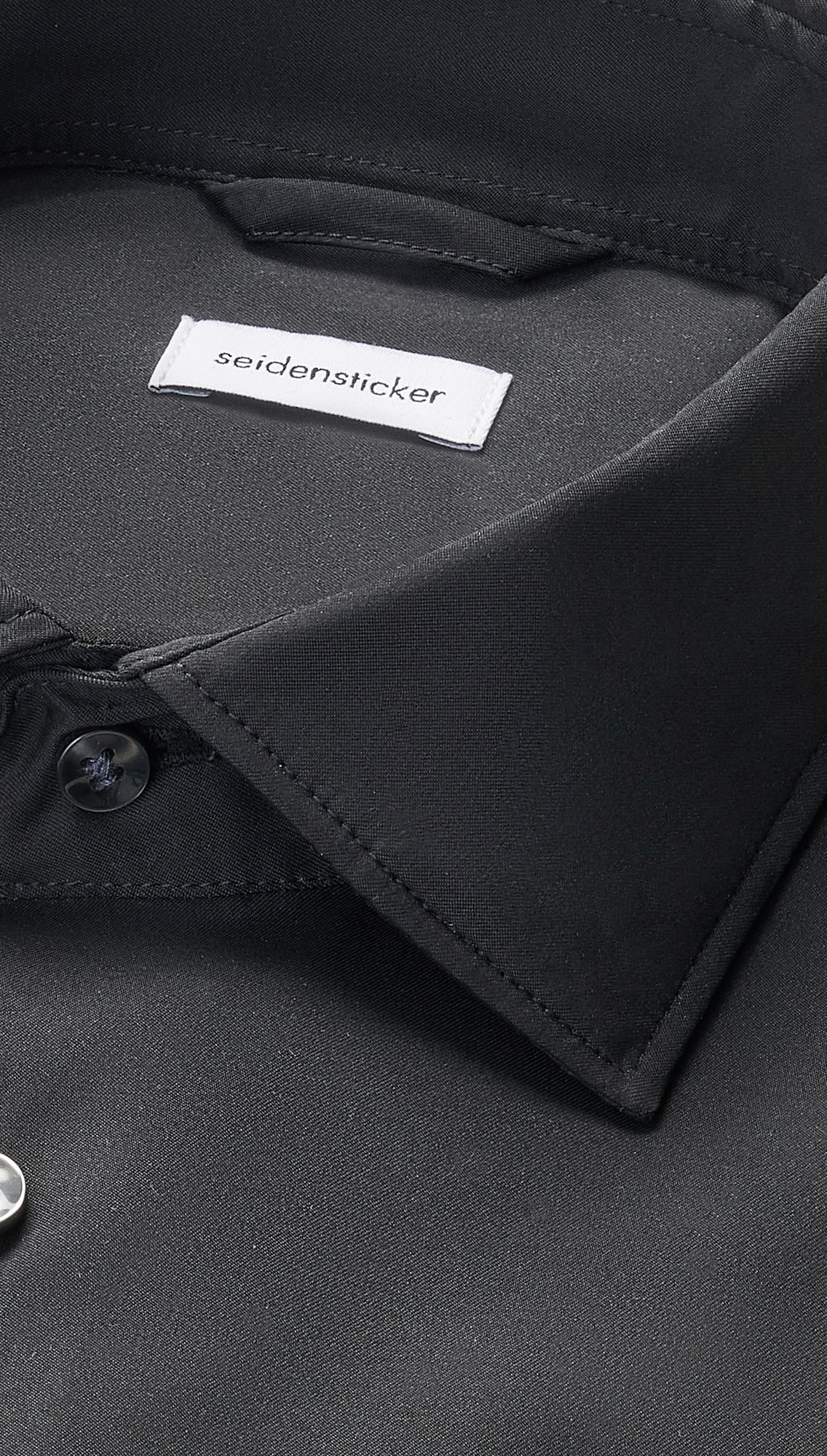 seidensticker Businesshemd »Schwarze Rose« Regular 1/1 Kentkragen Uni