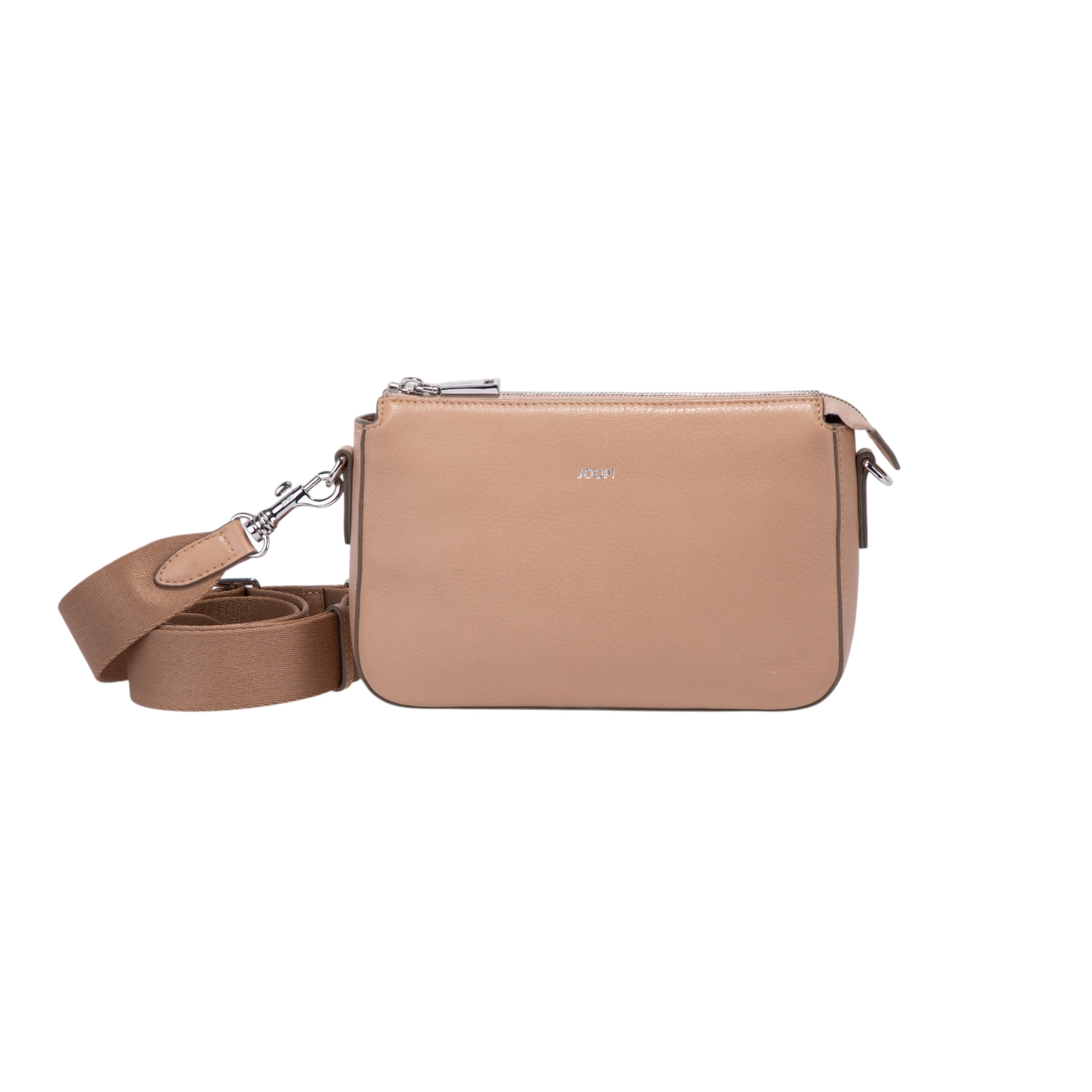 JOOP! Umhängetasche »sofisticato 1.0 jasmina shoulderbag shz« Damen Handtasche, Schultertasche mit Logoprägung