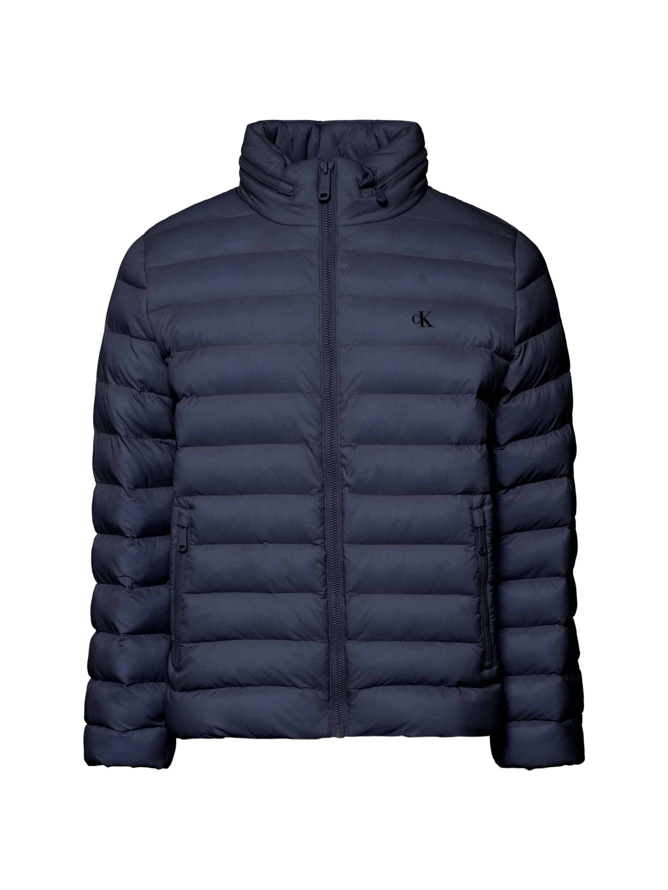 Calvin Klein Jeans Veste matelassée »LS NYLN MD WT HDD  F« mit Kapuze Regular fit mit Kapuze im Kragen