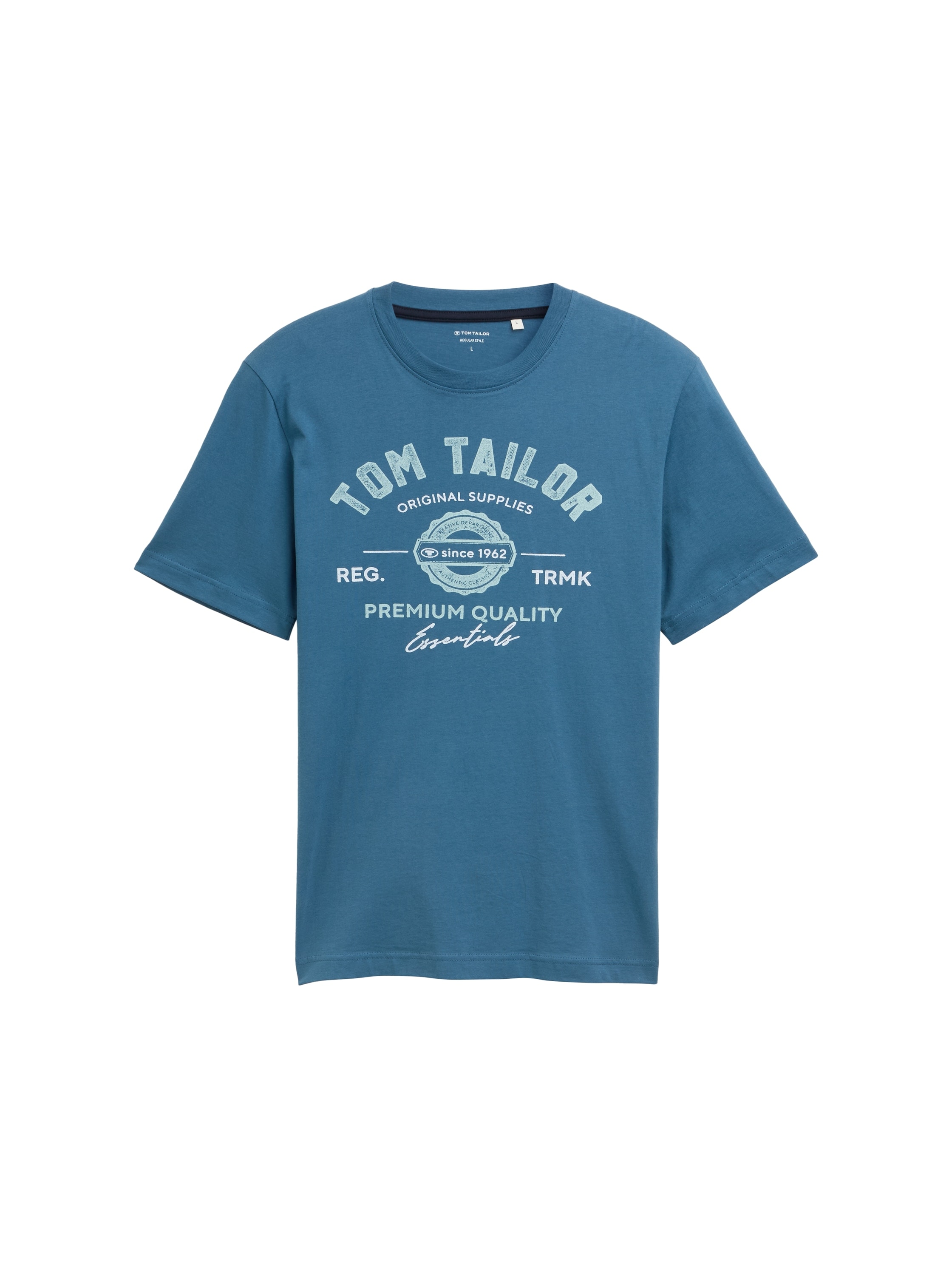 TOM TAILOR T-Shirt, mit grossem Logofrontprint