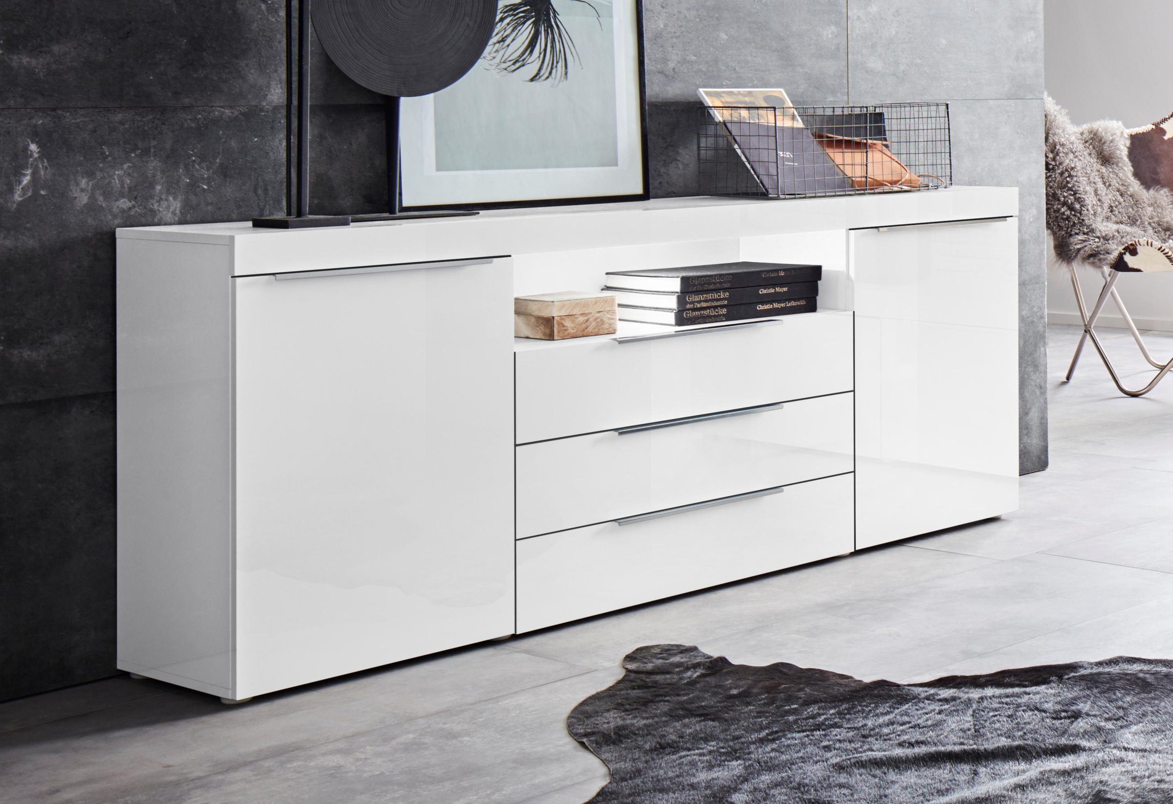 Image of borchardt Möbel Sideboard »DURBAN«, Breite 166 cm bei Ackermann Versand Schweiz