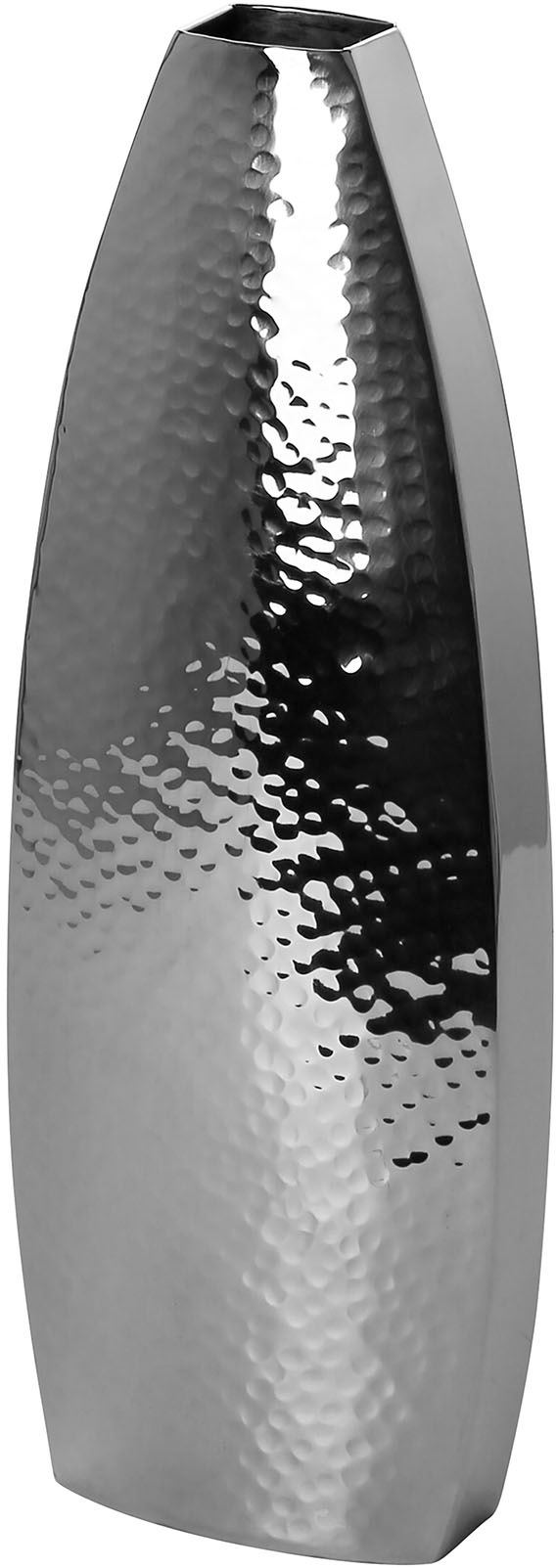 Image of Fink Dekovase "ALETTA" Vase aus Edelstahl, mit gehämmerter Oberfläche