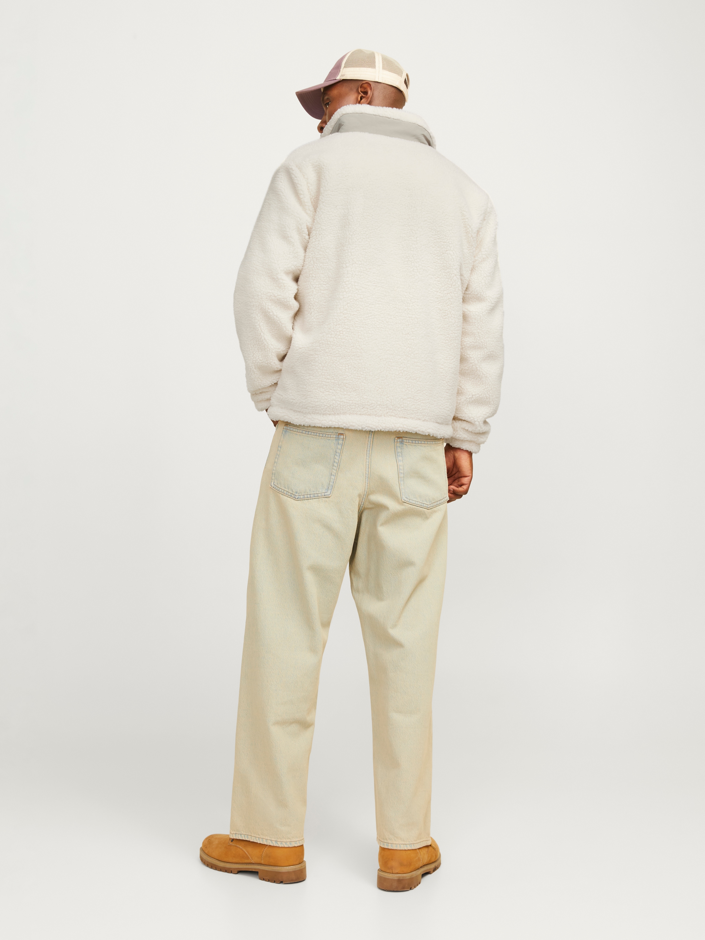 Jack & Jones Kurzjacke »JORVESTERBRO TEDDY JACKET AW24 NOOS«, ohne Kapuze