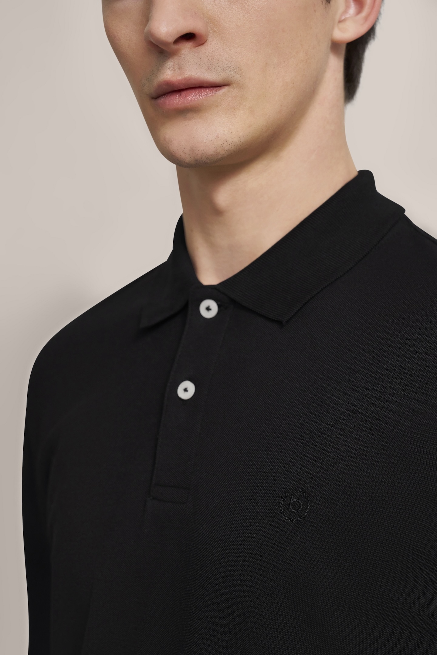 bugatti Poloshirt, mit körpernaher Passform