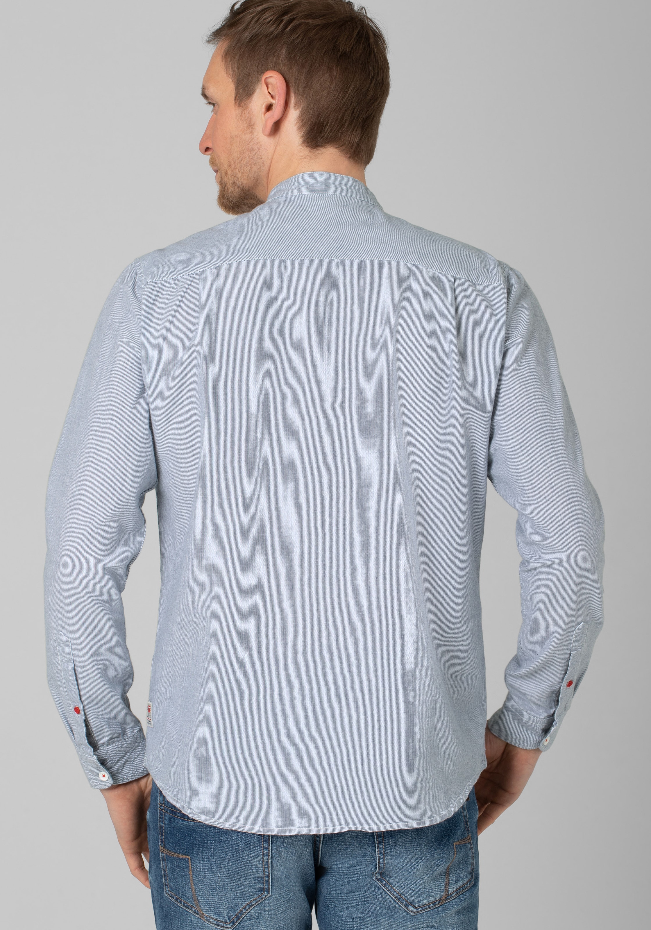 TIMEZONE Langarmhemd »Stand-up-collar Shirt«