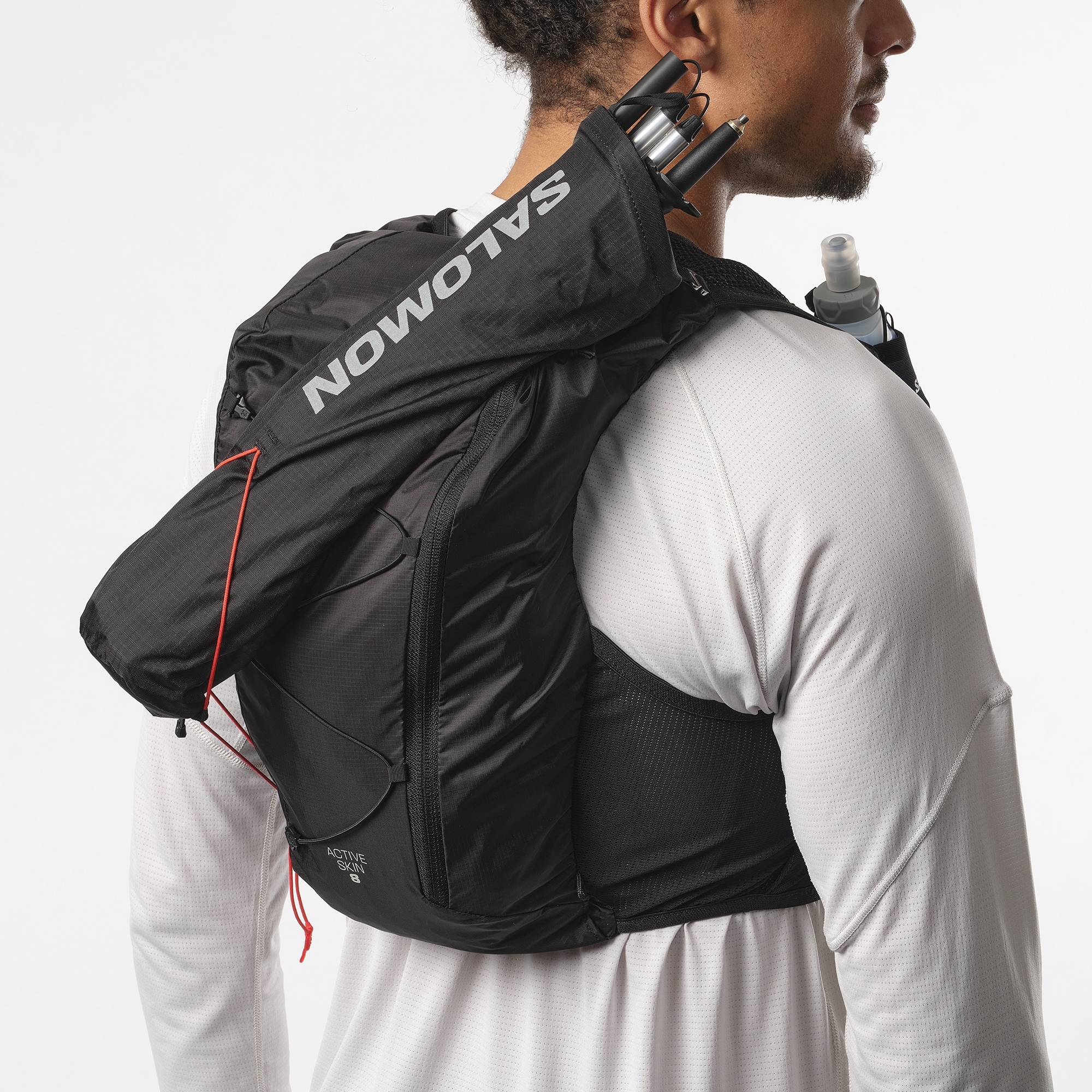 Salomon Trinkrucksack »ACTIVE SKIN 8«, Laufweste Inkl. Soft Flask