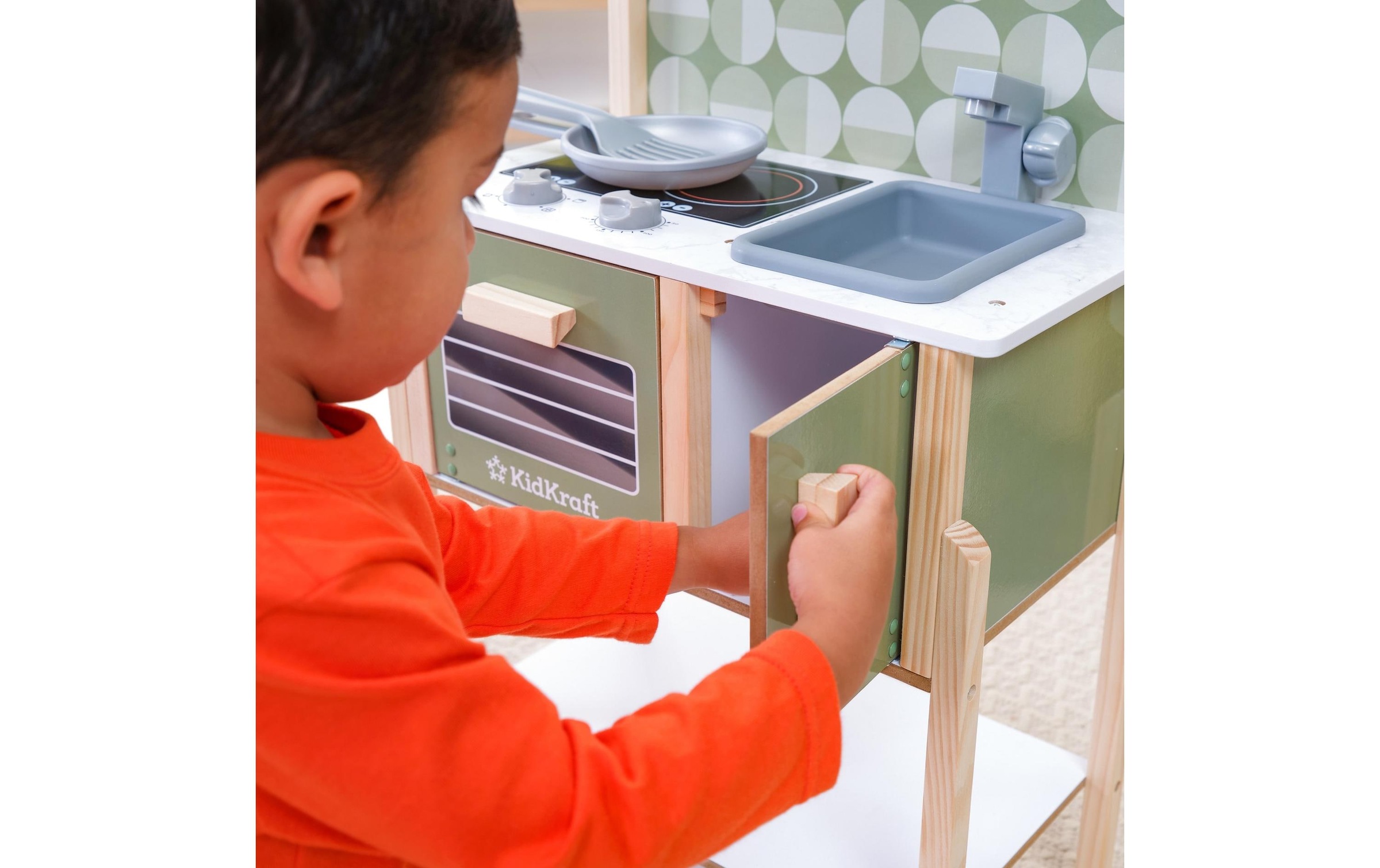 Spielküche »Kid Kraft Time to Cook 43.99 x 27.71 x 84.0 cm«