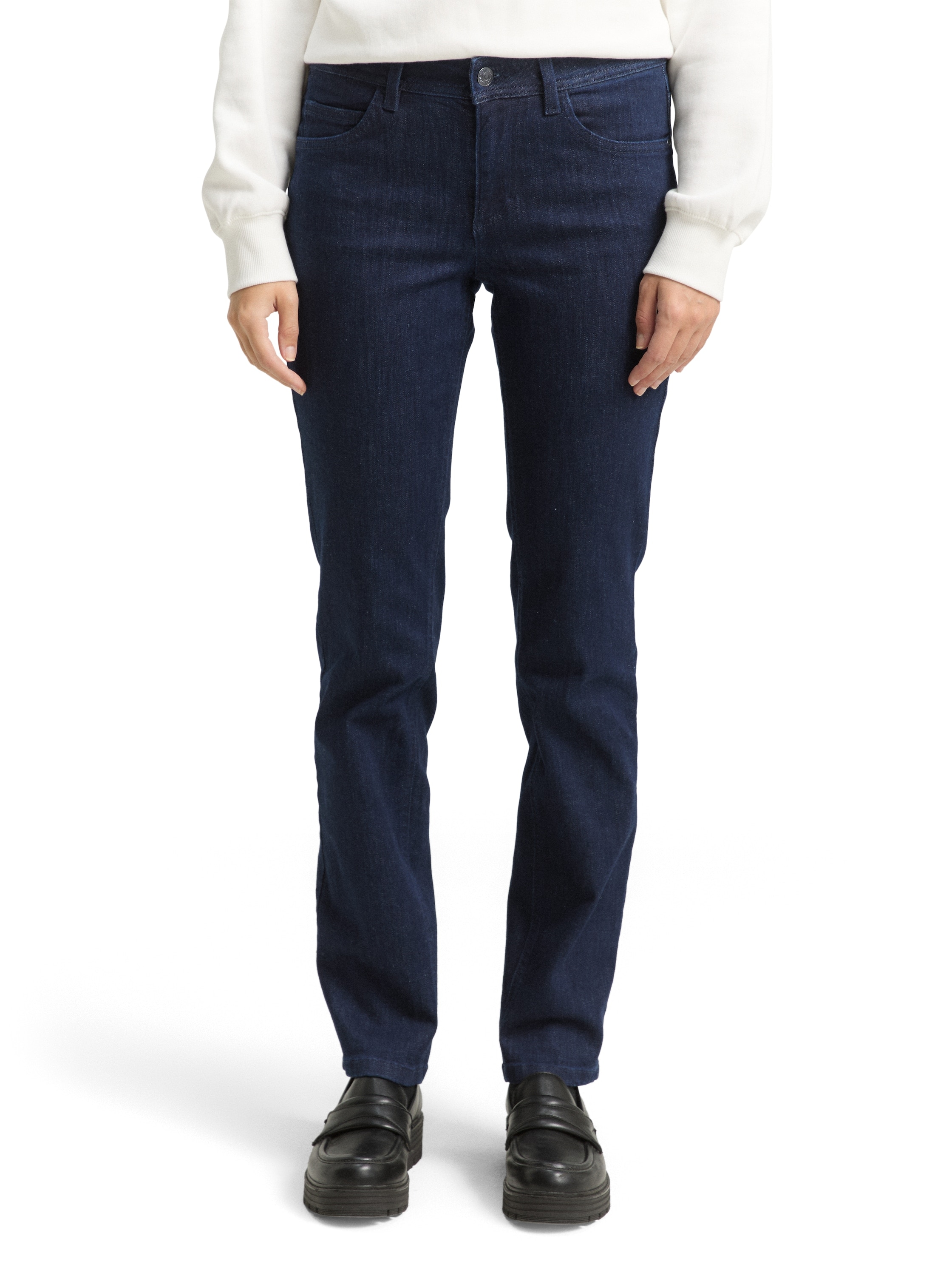 TOM TAILOR Jeans droit »Alexa - Straight« in 5-Pocket-Form