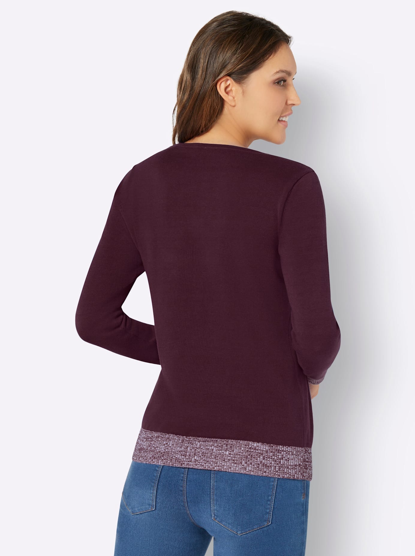 Classic Basics Pull en tricot »Langarm-Pullover«