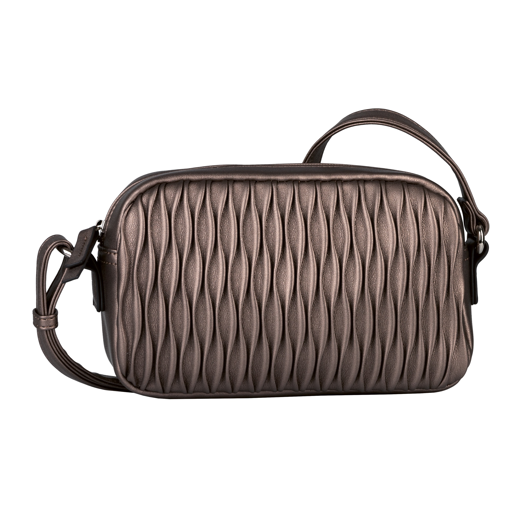Gabor Handtasche »Dyana«, aus weichem Material aufwendig in Wellenoptik gesmokt