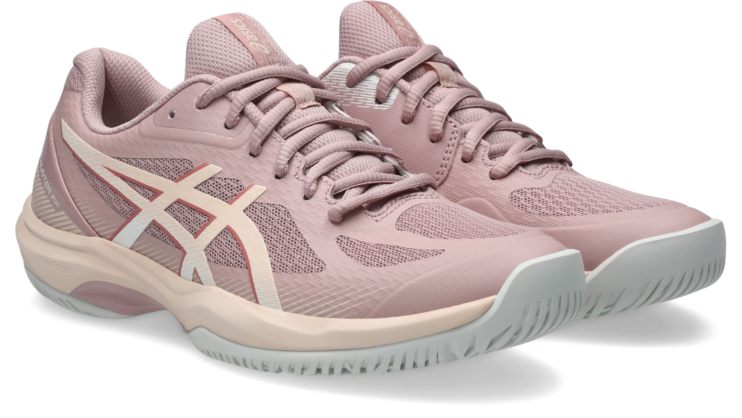 Asics, Unisex, Hallenschuh »COURT HUNTER FF« besonders geeignet für Handball und Volleyball, morganite, pearl pink, 38, Bequemer Hallenschuh von Asics