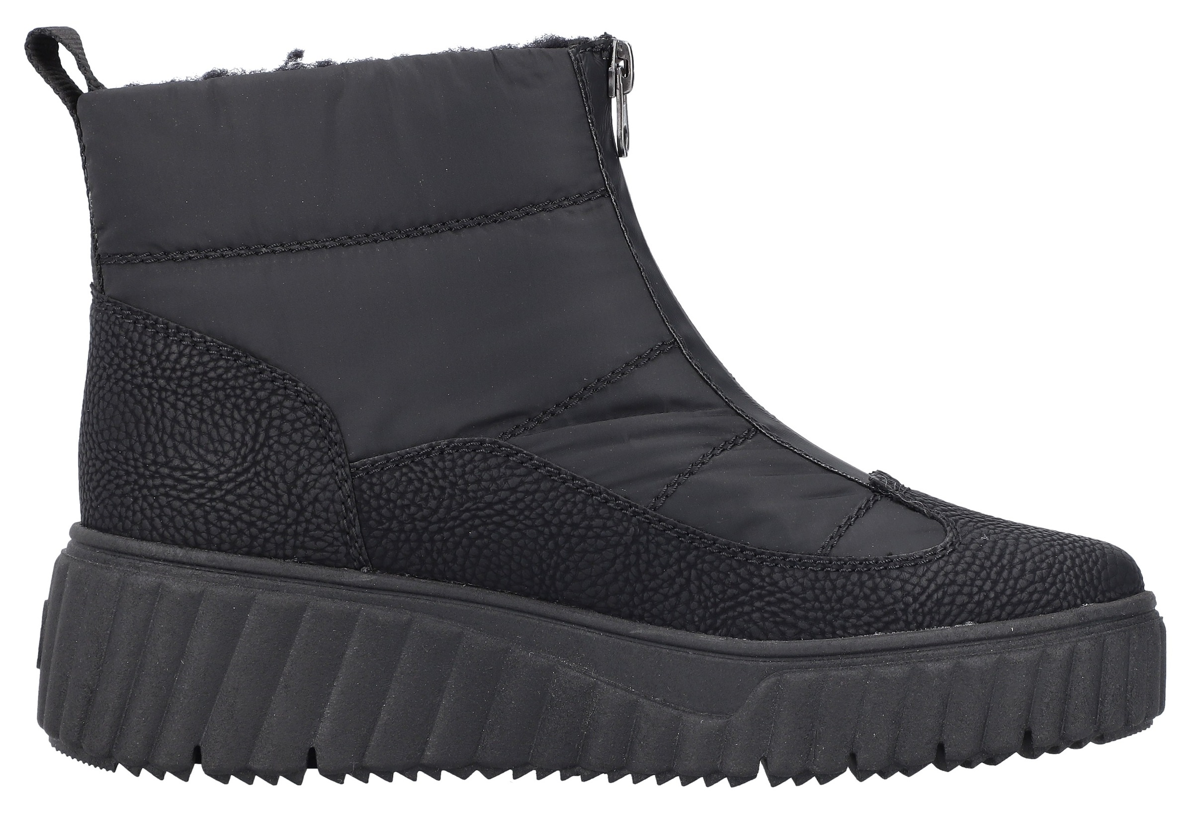 Rieker Winterboots, Outdoorboots, Snowboots mit Reissverschluss am Rist