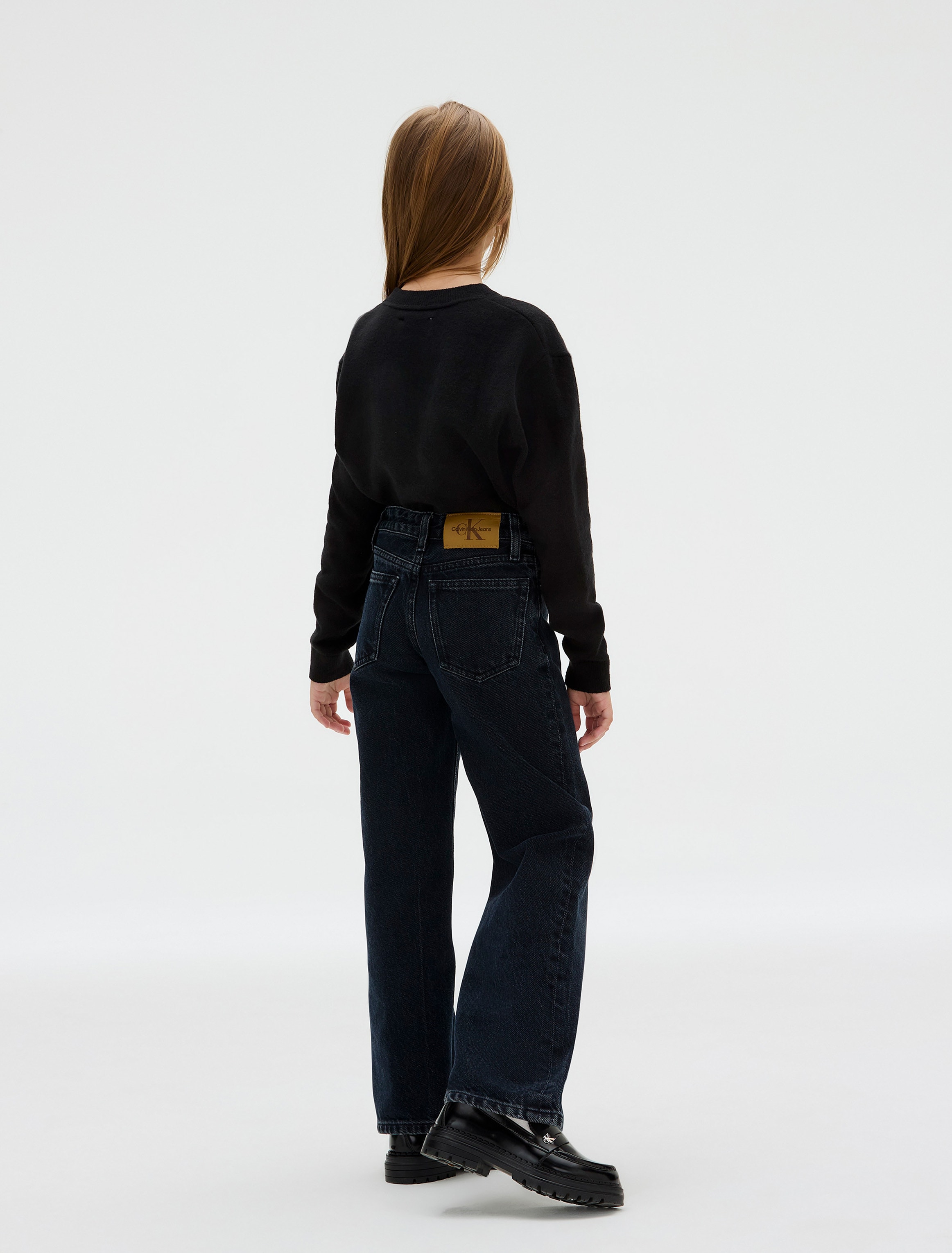 Calvin Klein Jeans 5-Pocket-Jeans »BARREL SALT&PEPPER GREY«, für Kinder bis 16 Jahre