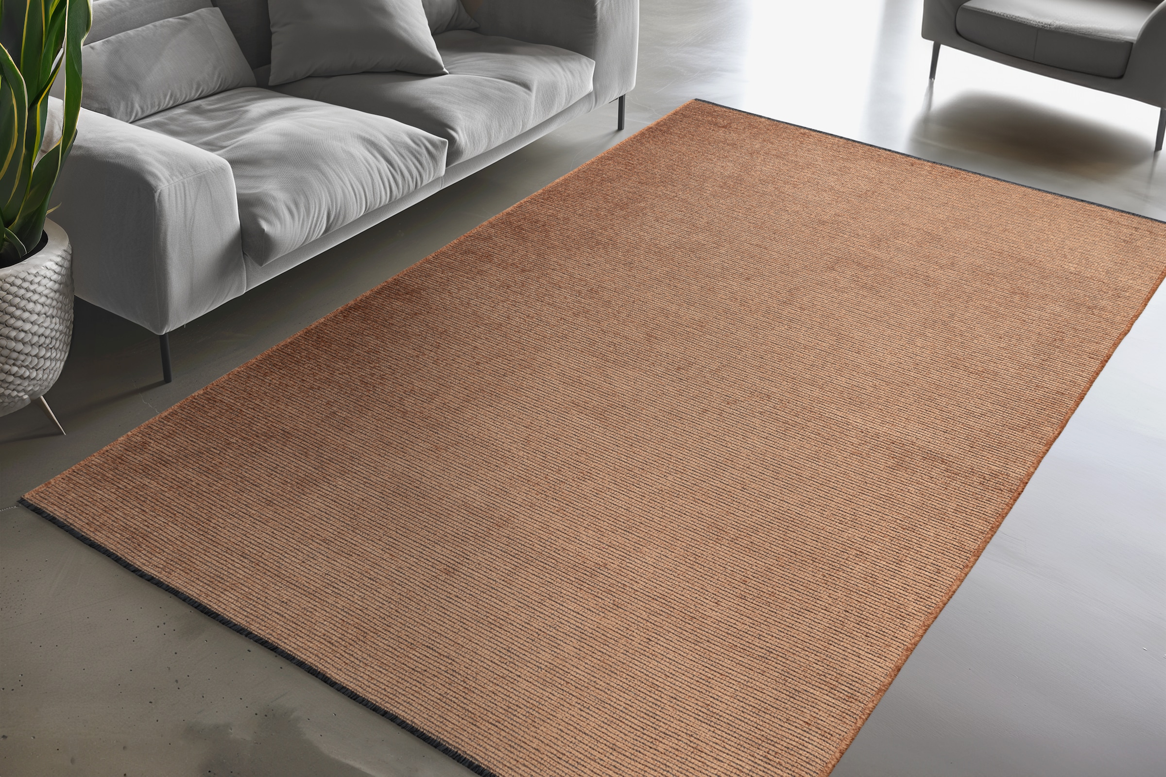 Kayoom Tapis »Trendy Touch 425« Rectangulaire 8 mm Höhe Kurzflor, Modernes Muster, Vegan, Wohnzimmer