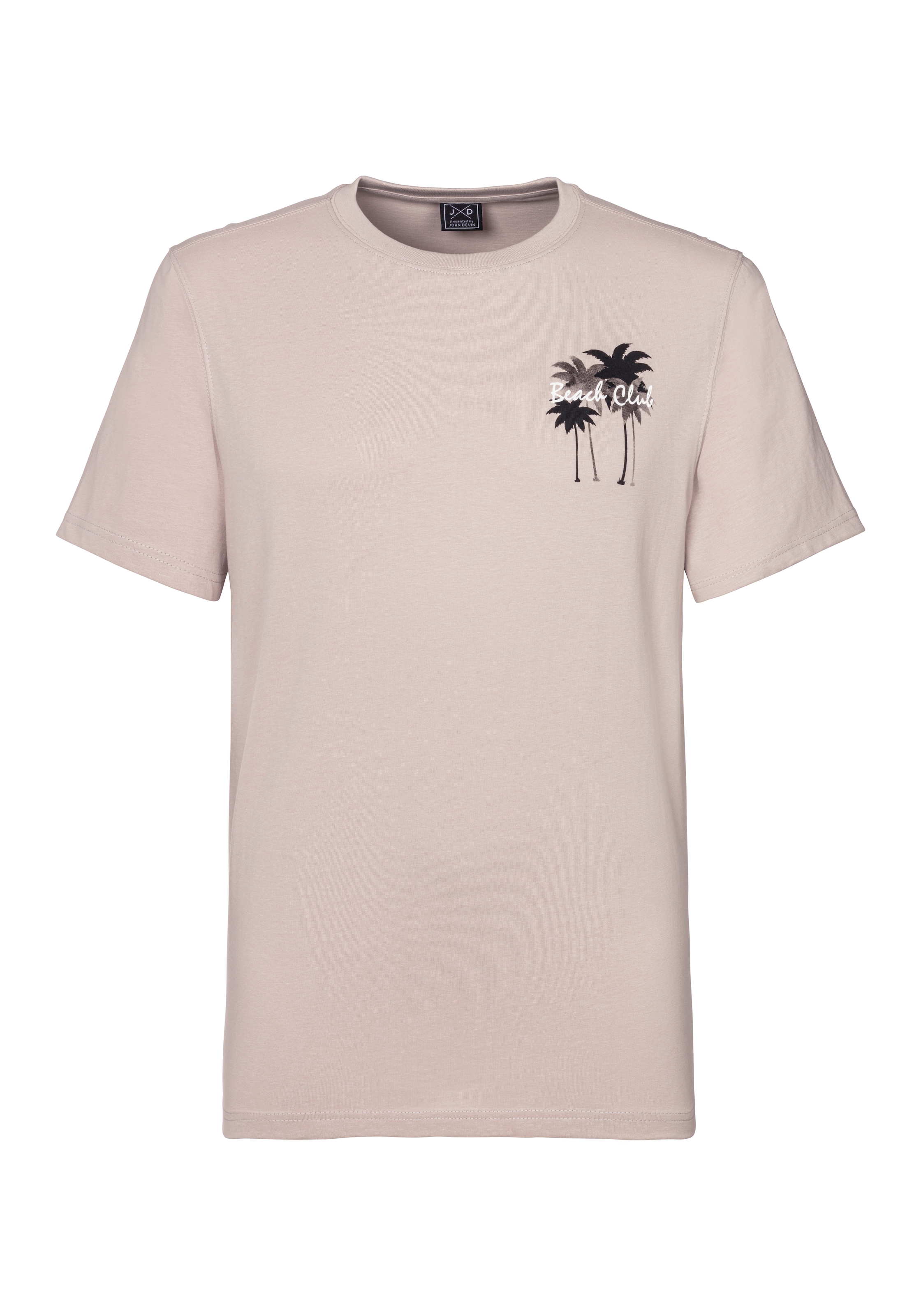 Beachtime T-Shirt »mit grossem Rückenprint«, Regular-Fit, mit Print vorn und hinten
