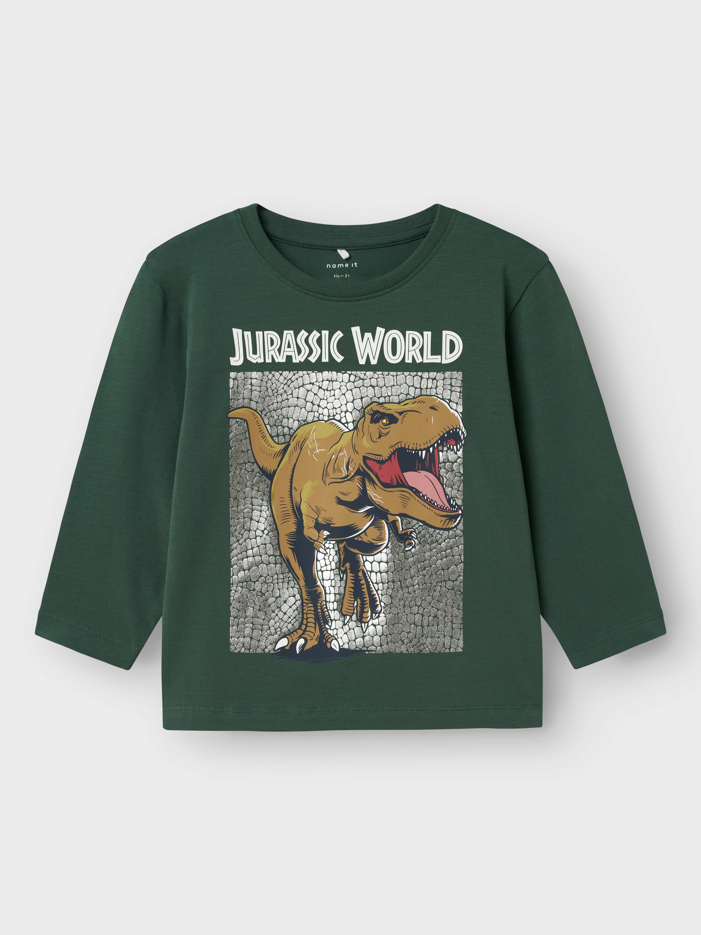 Name It Langarmshirt »NMMJEWEL JURASSIC NREG LS TOP NOOS SKY«
