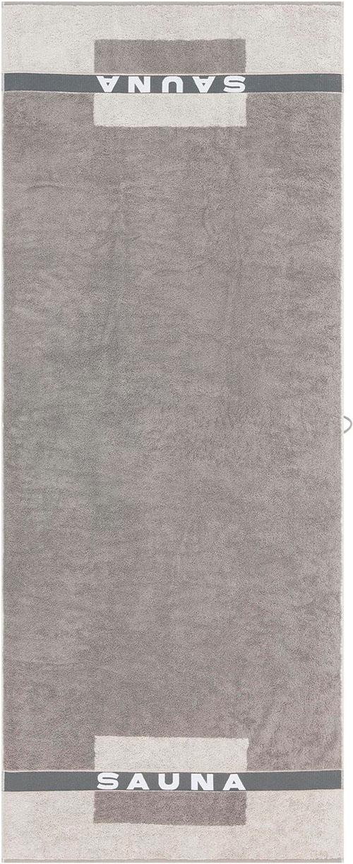 Image of Cawö Saunatuch »Sauna«, (1 St.), mit Aufdruck bei Ackermann Versand Schweiz