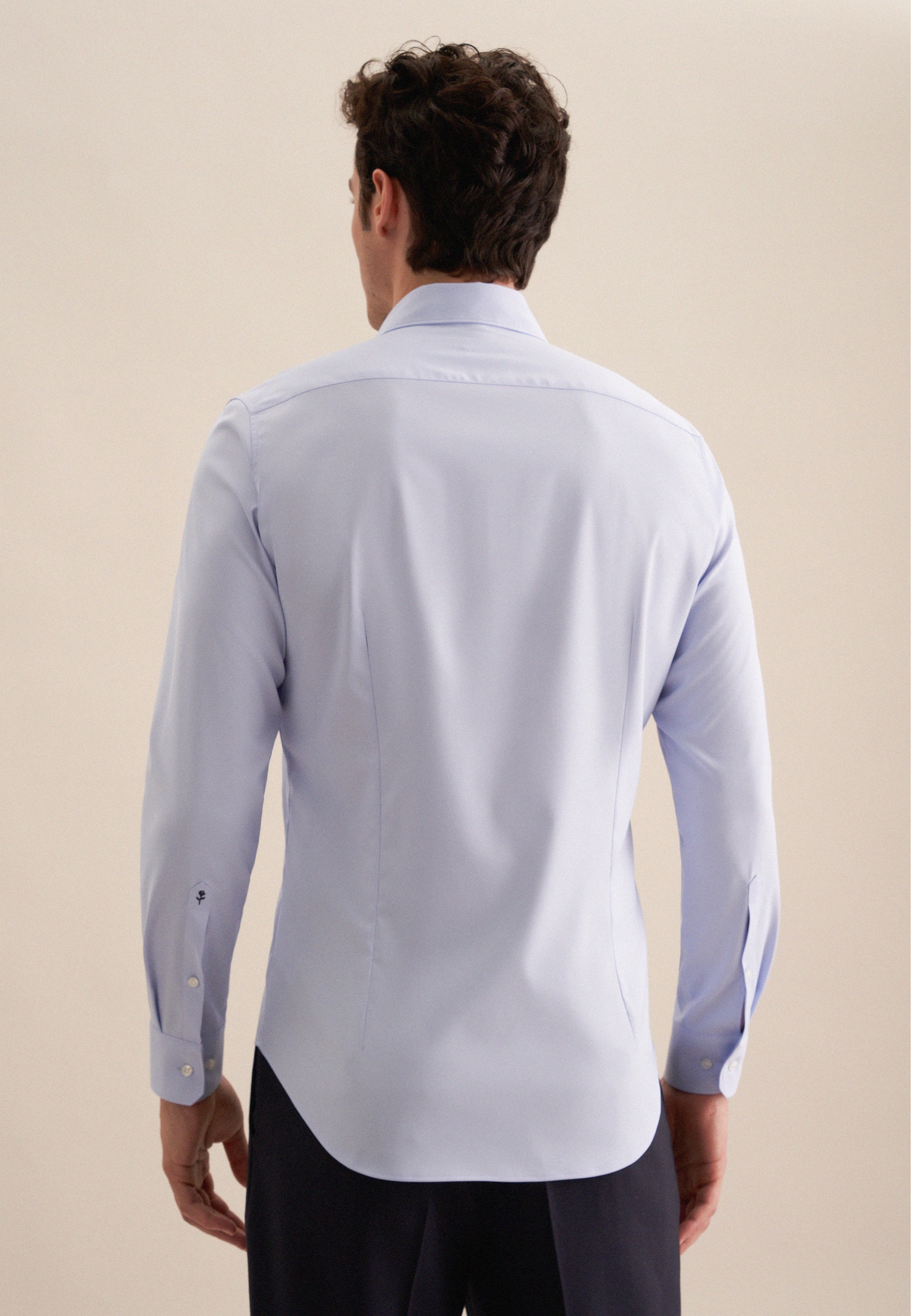 seidensticker Businesshemd »Schwarze Rose« X-Slim 1/1 Kentkragen Uni