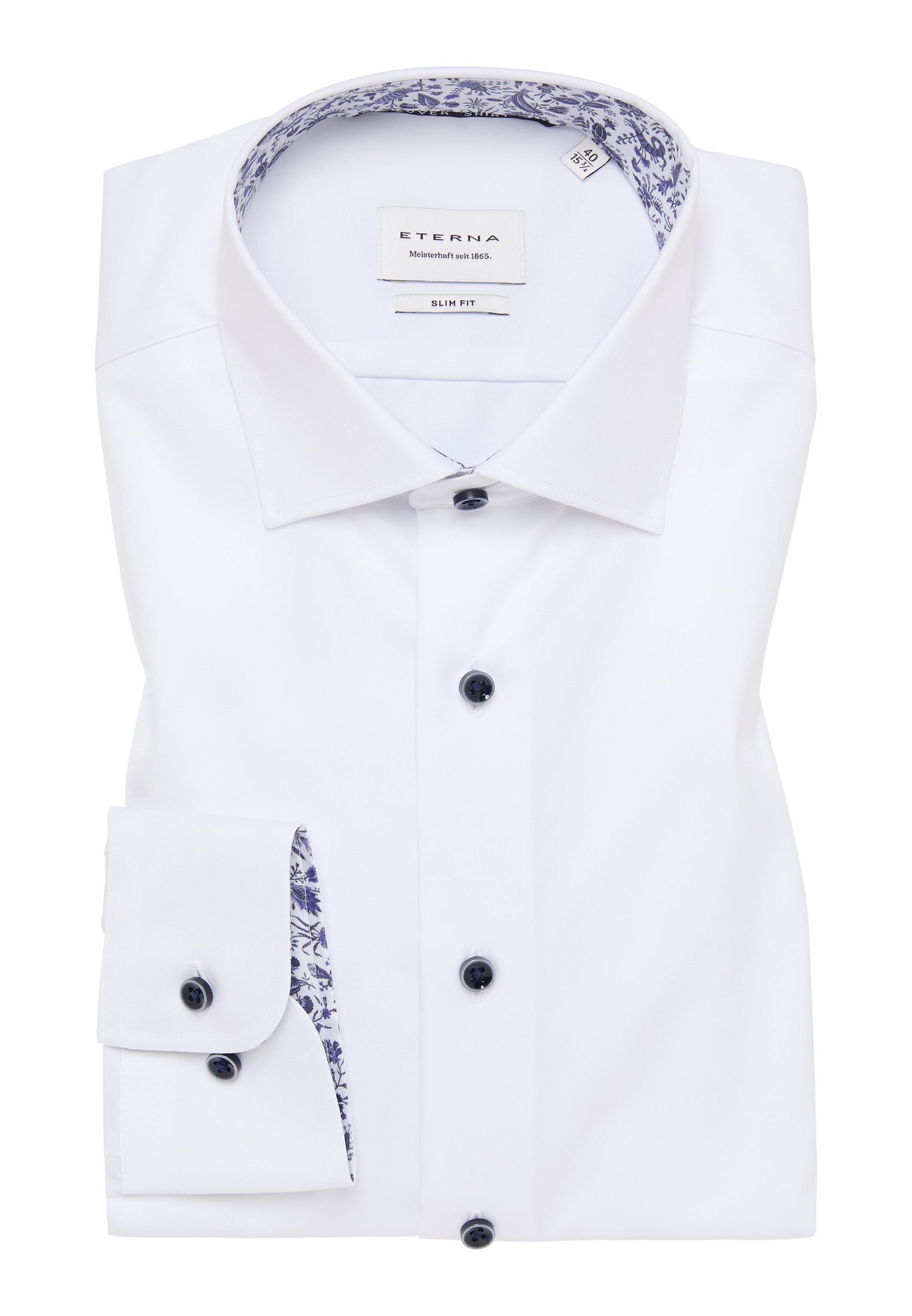 Eterna Langarmhemd »SLIM FIT«