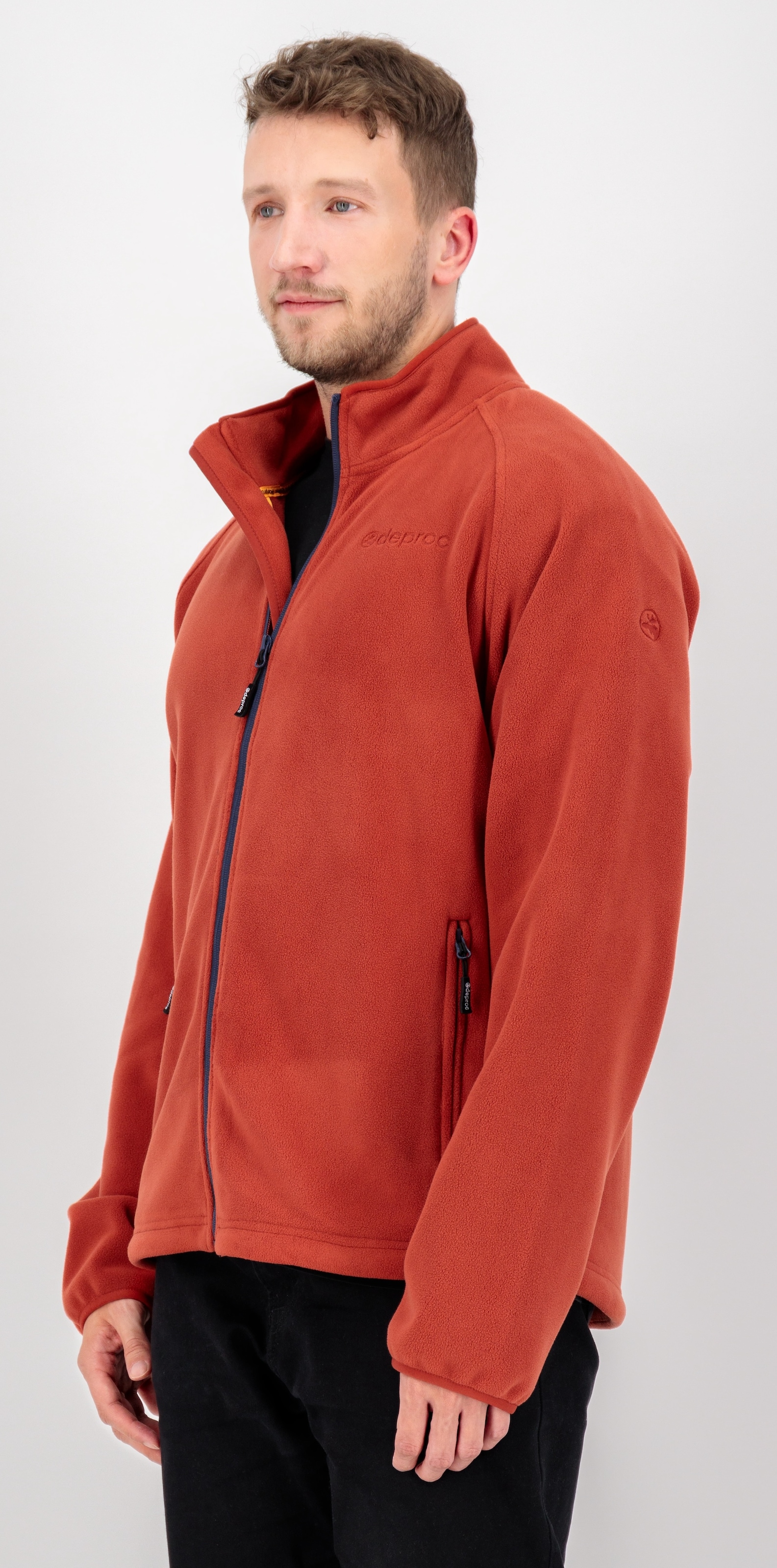 DEPROC Active Veste en laine polaire »WAWA BAY Wanderfleece Herren« également disponible en grandes tailles
