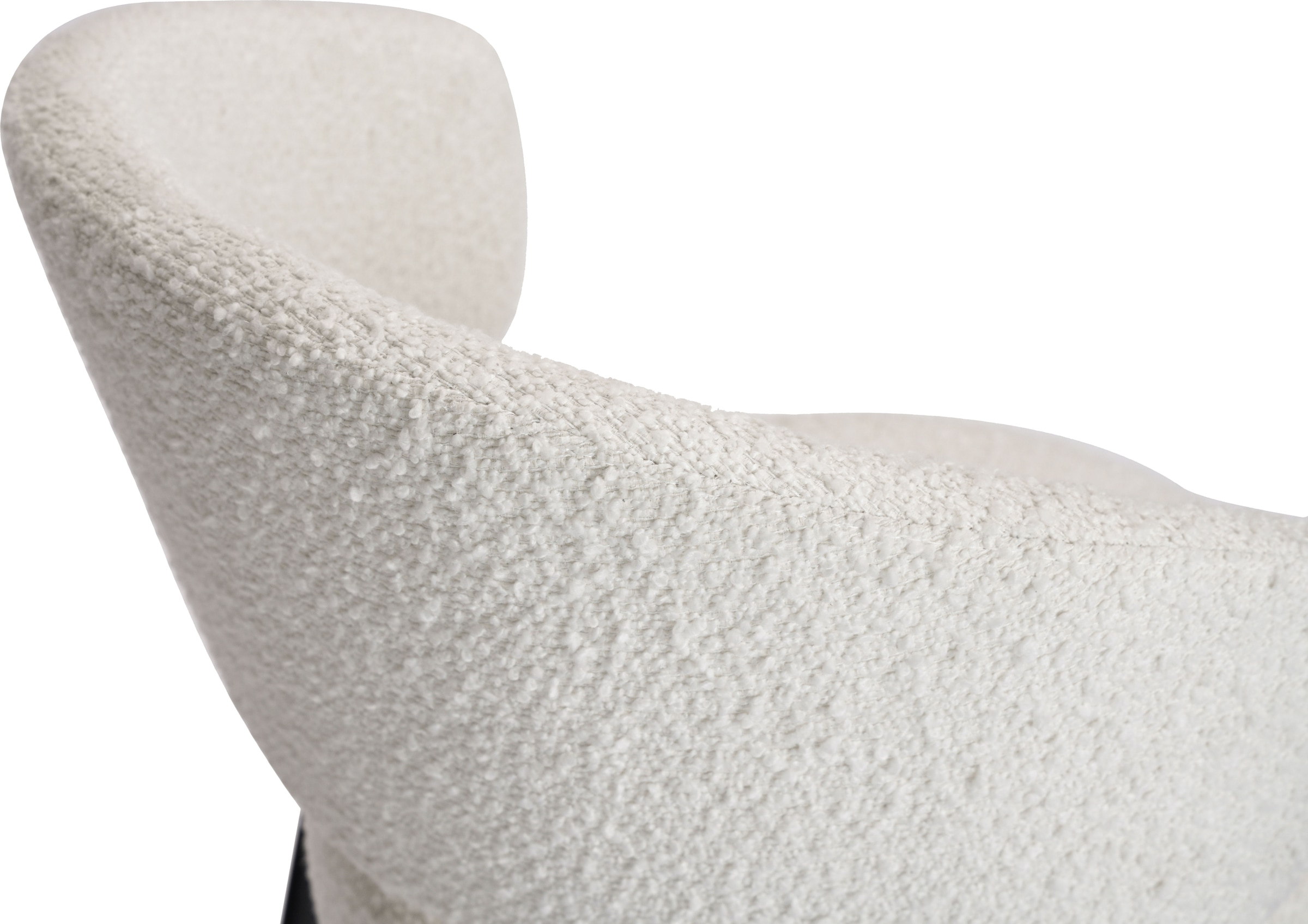 LeGer Home by Lena Gercke Chaise de salle à manger »Sölve« (Set) 2 cuisBoucle Bezugsstoff, Metallgestell, Sitztiefe 48 cm