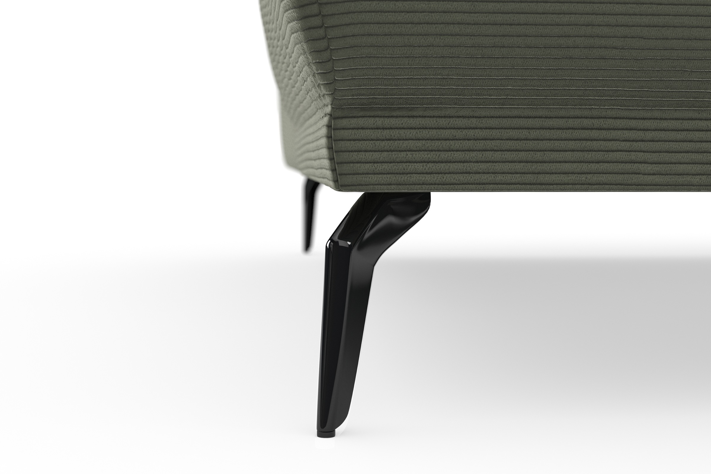 INOSIGN Ecksofa »Coco L-Form«, Sitztiefen-, Arm- und Kopfteilverstellung, Cord-Bezug, Fusshöhe 15 cm