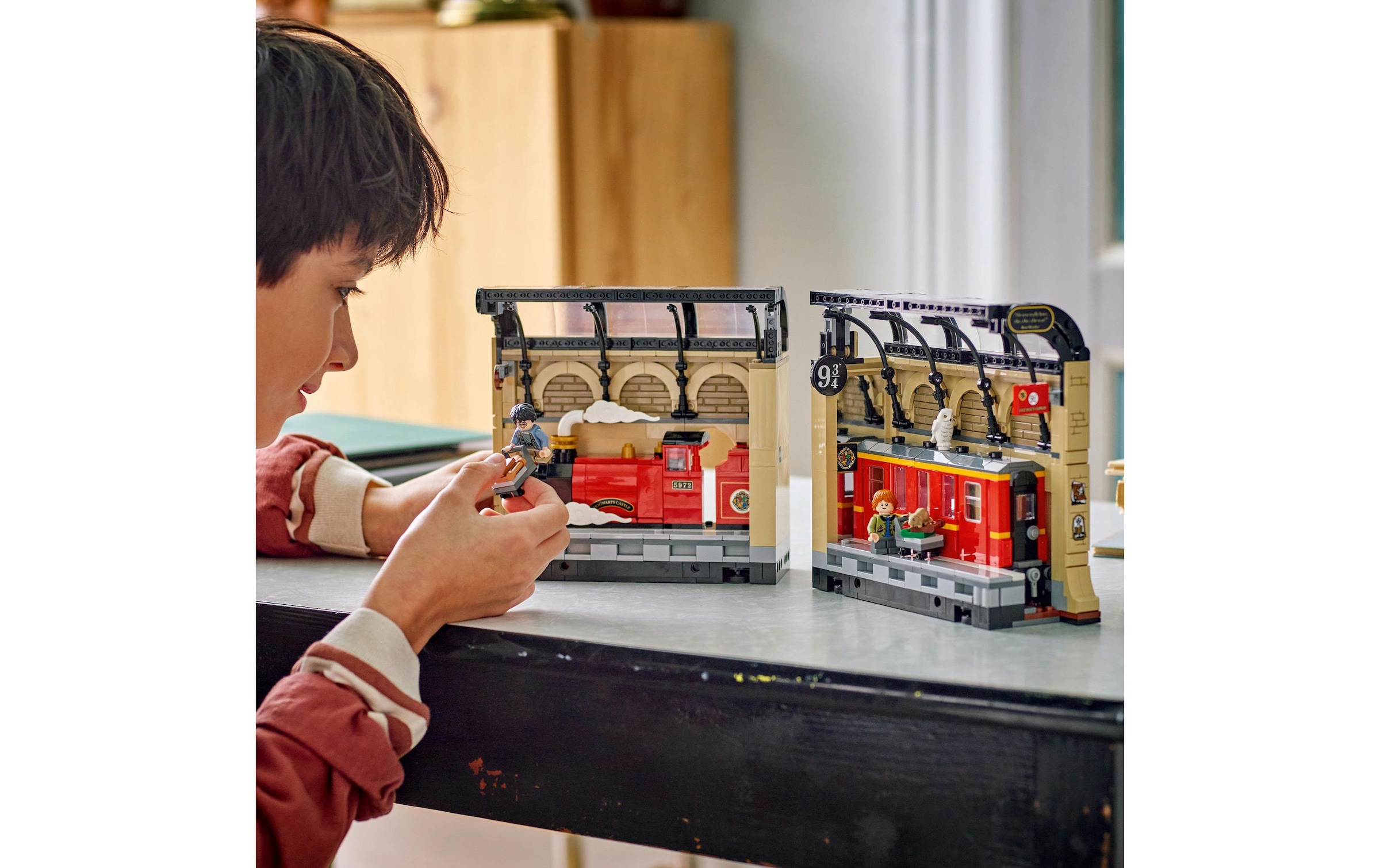 LEGO® Spielbausteine »Harry Potter Buchstütze: Hogwarts Express 76450«, (832 St.)