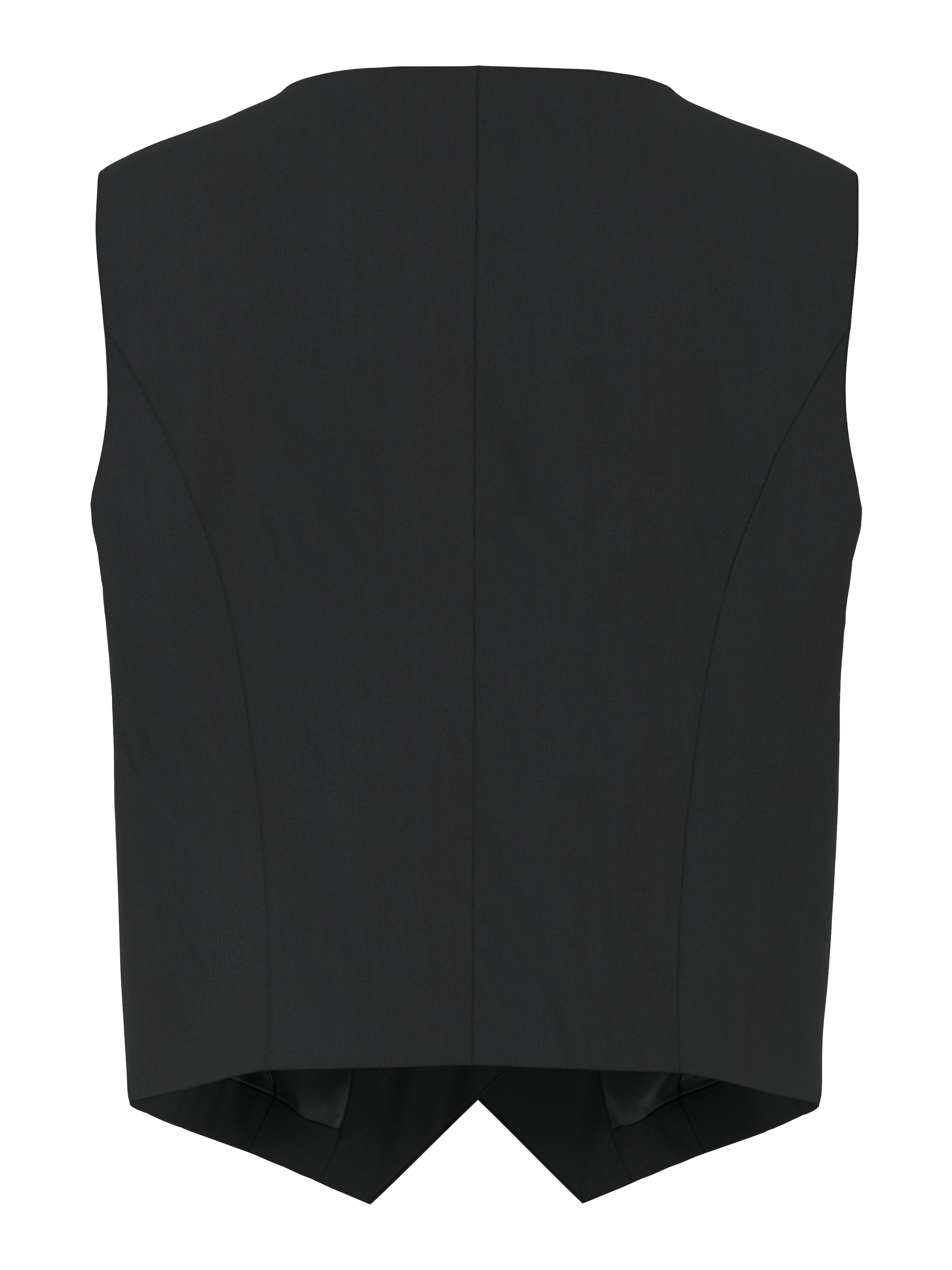 pieces Gilet de costume »PCBOSELLA VEST NOOS BC« mélange de matériaux