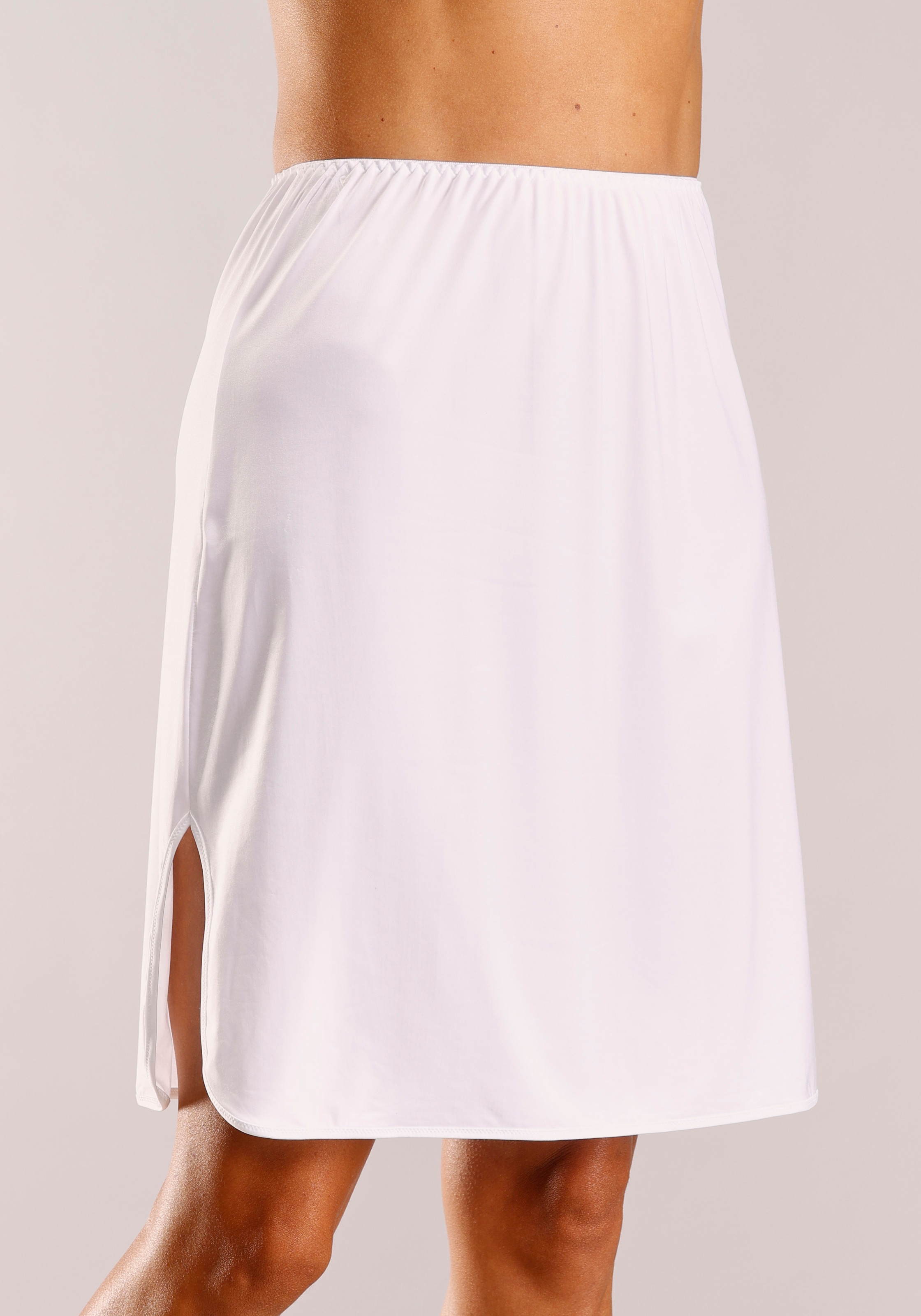 Nuance Jupon aus fliessendem Material für eine mittlere Länge, Basic Dessous