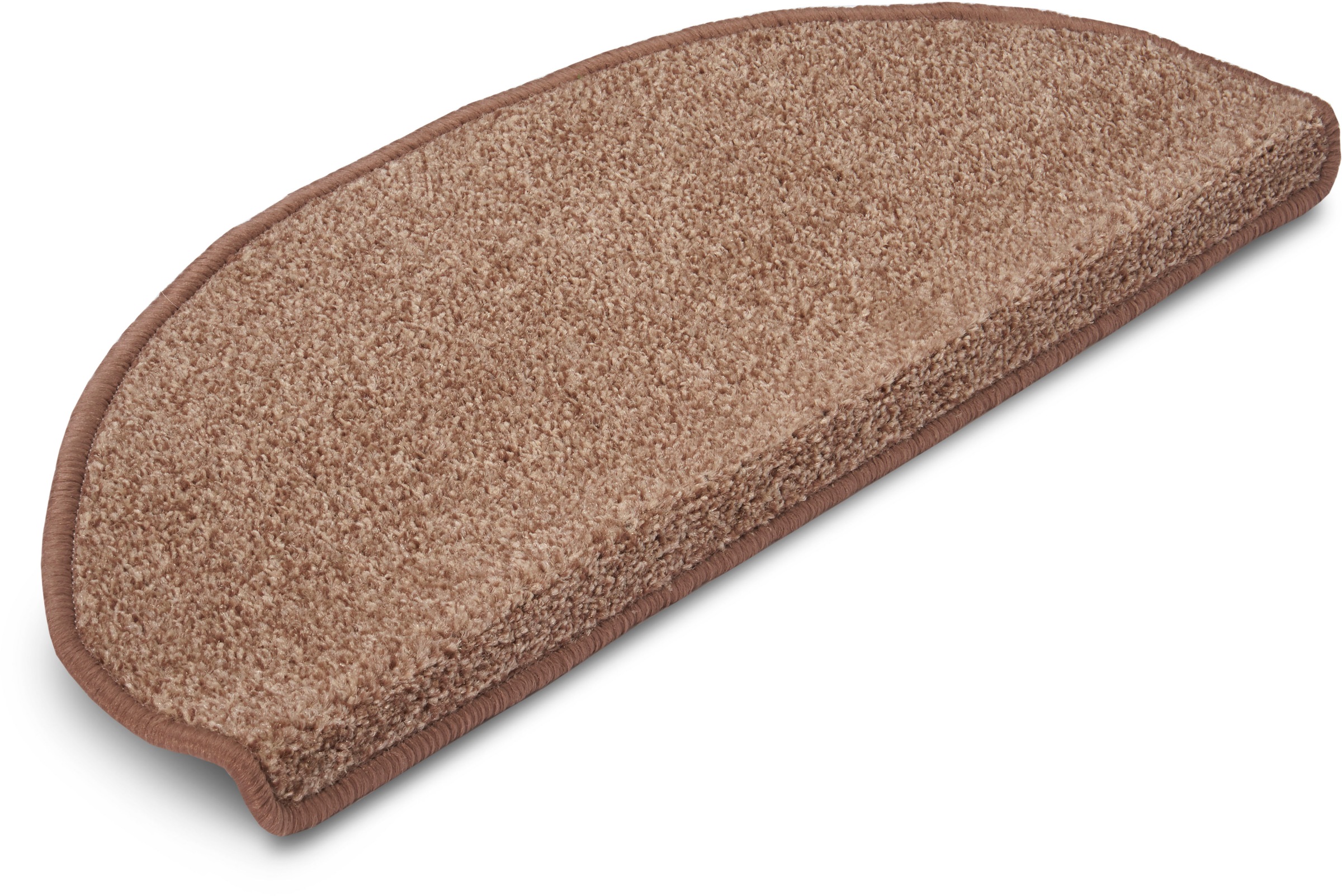Image of Hanse Home Exclusiv Stufenmatte "Liberty" halbrund 7 mm Höhe Uni, robust, kräftige Farben, Meliert, Treppe, Gekettelt, 15 er Set