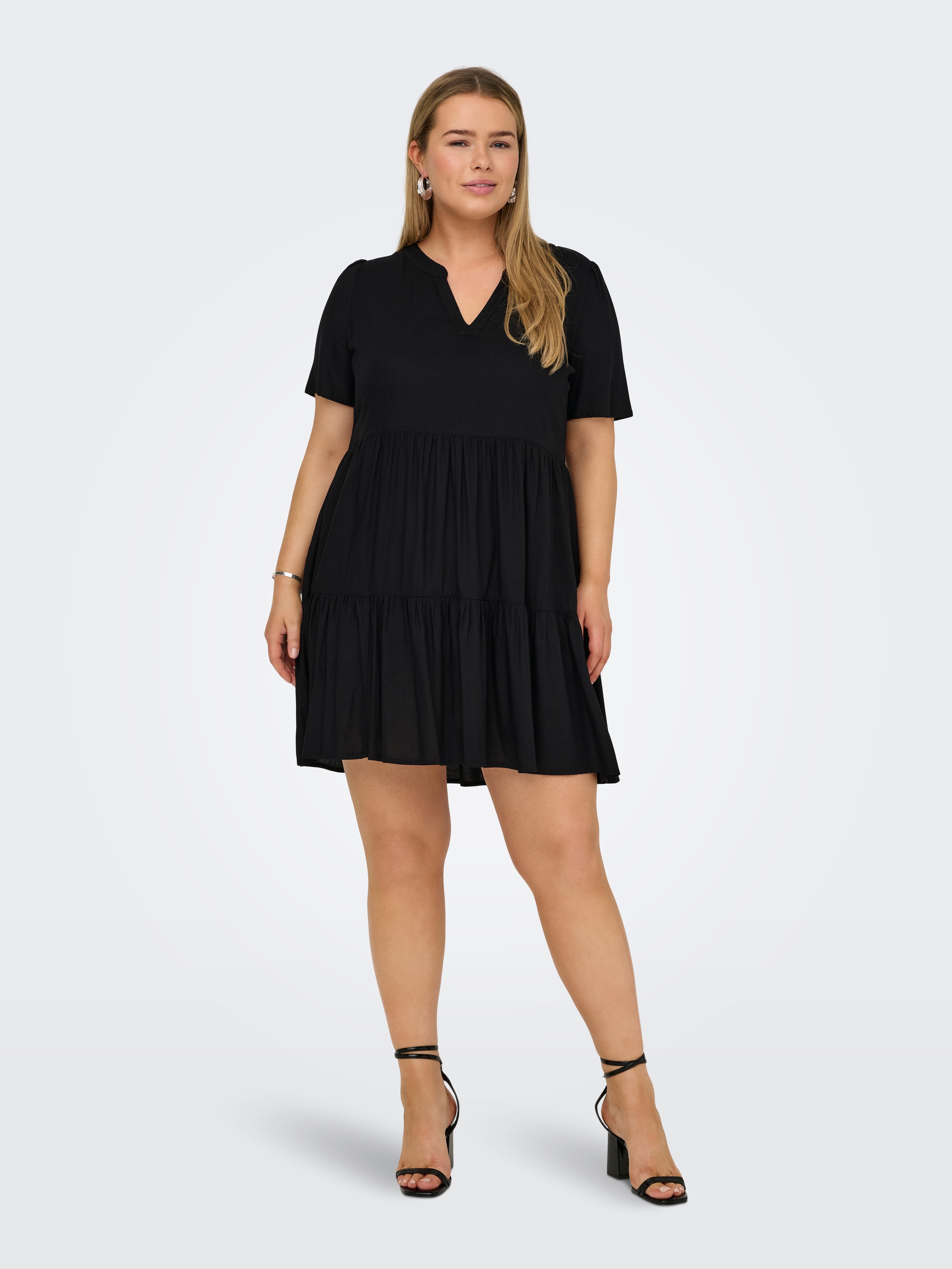 ONLY CARMAKOMA Minikleid »CARZALLY LIFE S/S THEA TUNIC DRESS NOOS«