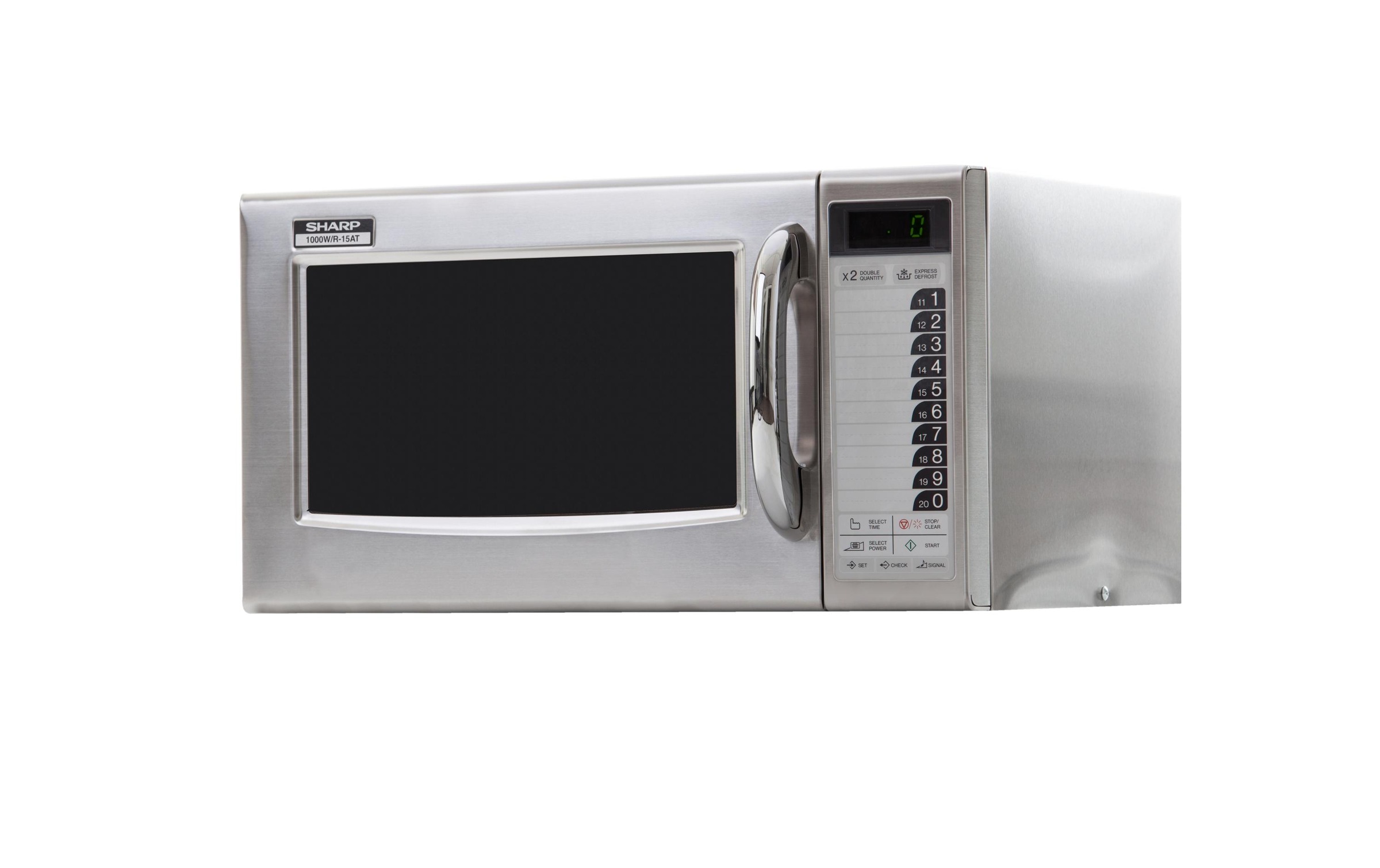 Sharp Mikrowelle »R15AT Silberfarben«, 1000 W