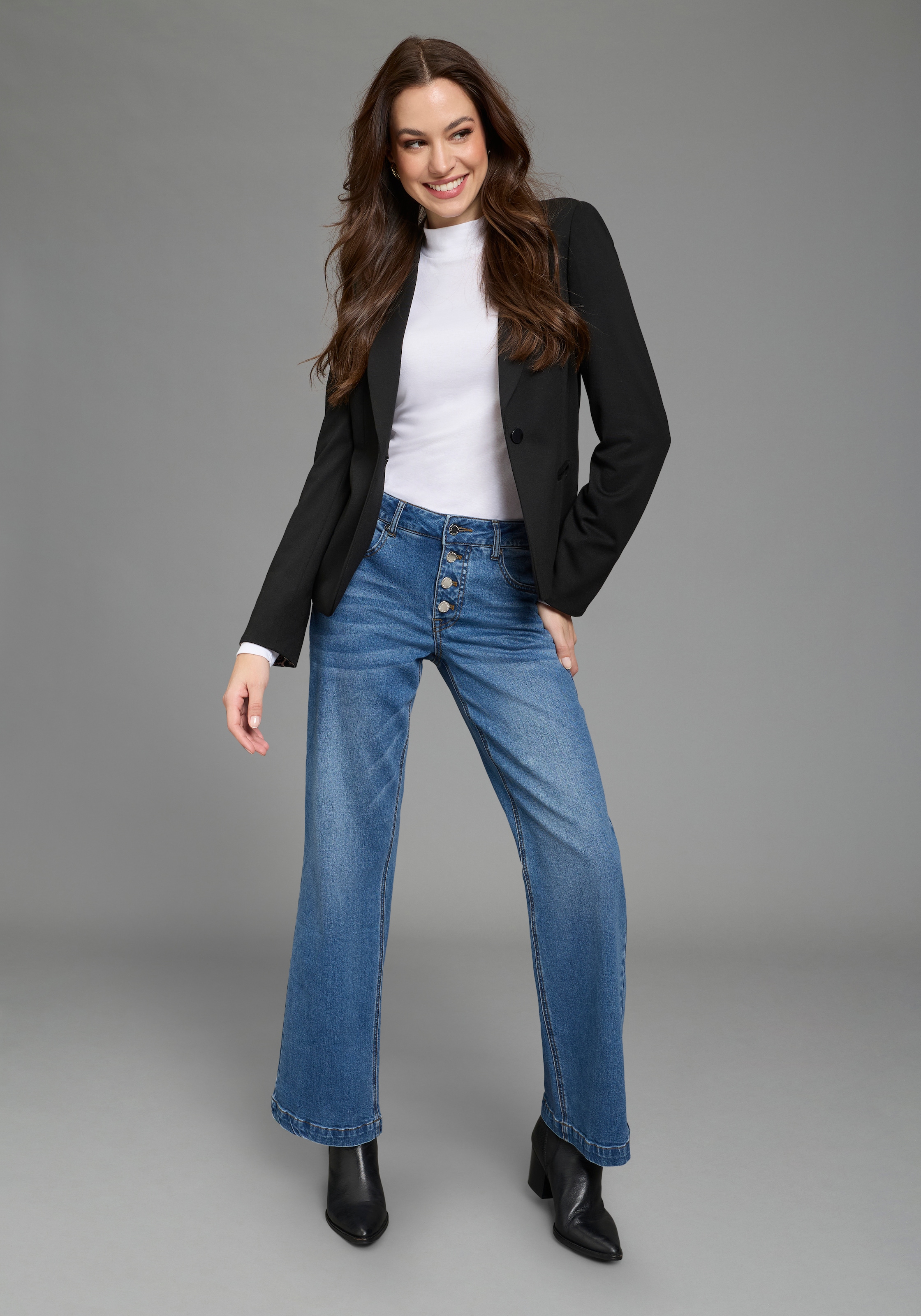 Bruno Banani Jeans large mit Elasthan-Anteil, aus Baumwollmaterial